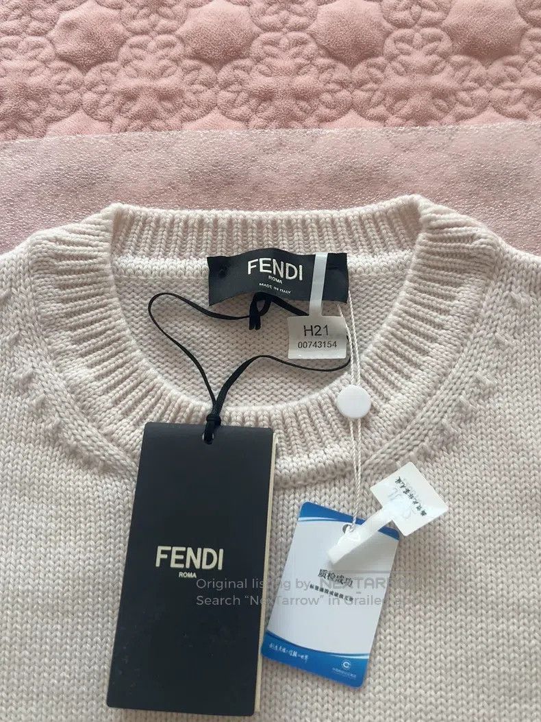 Fendi Fendi Sweater Size US L / EU 52-54 / 3 - 3 Thumbnail
