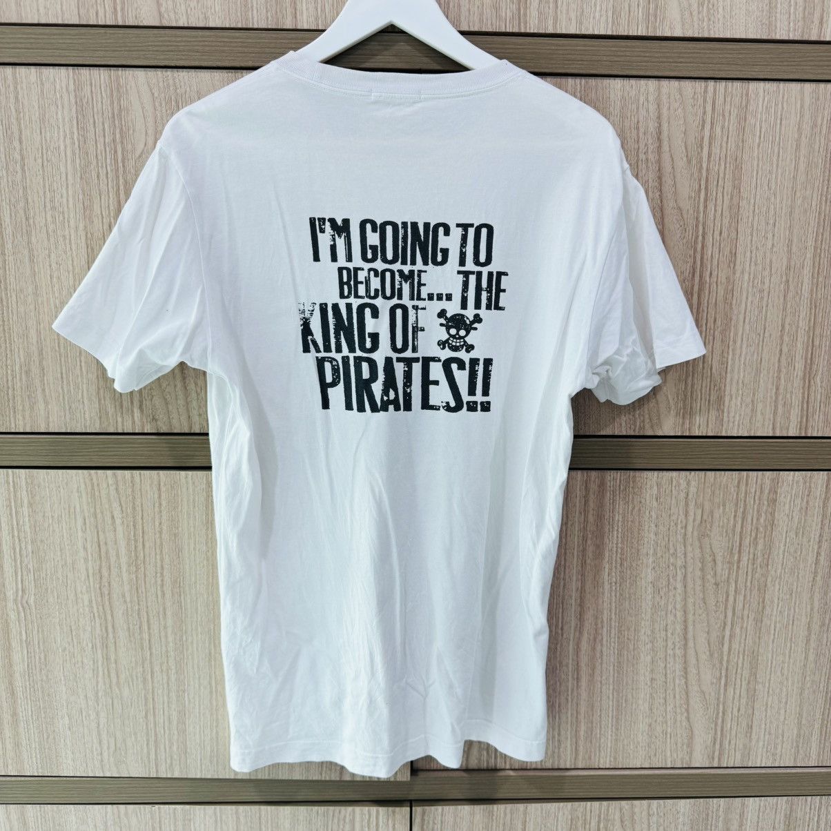 Anime One Piece - i M Going To Become The King Of Pirate Size US M / EU 48-50 / 2 - 2 Thumbnail