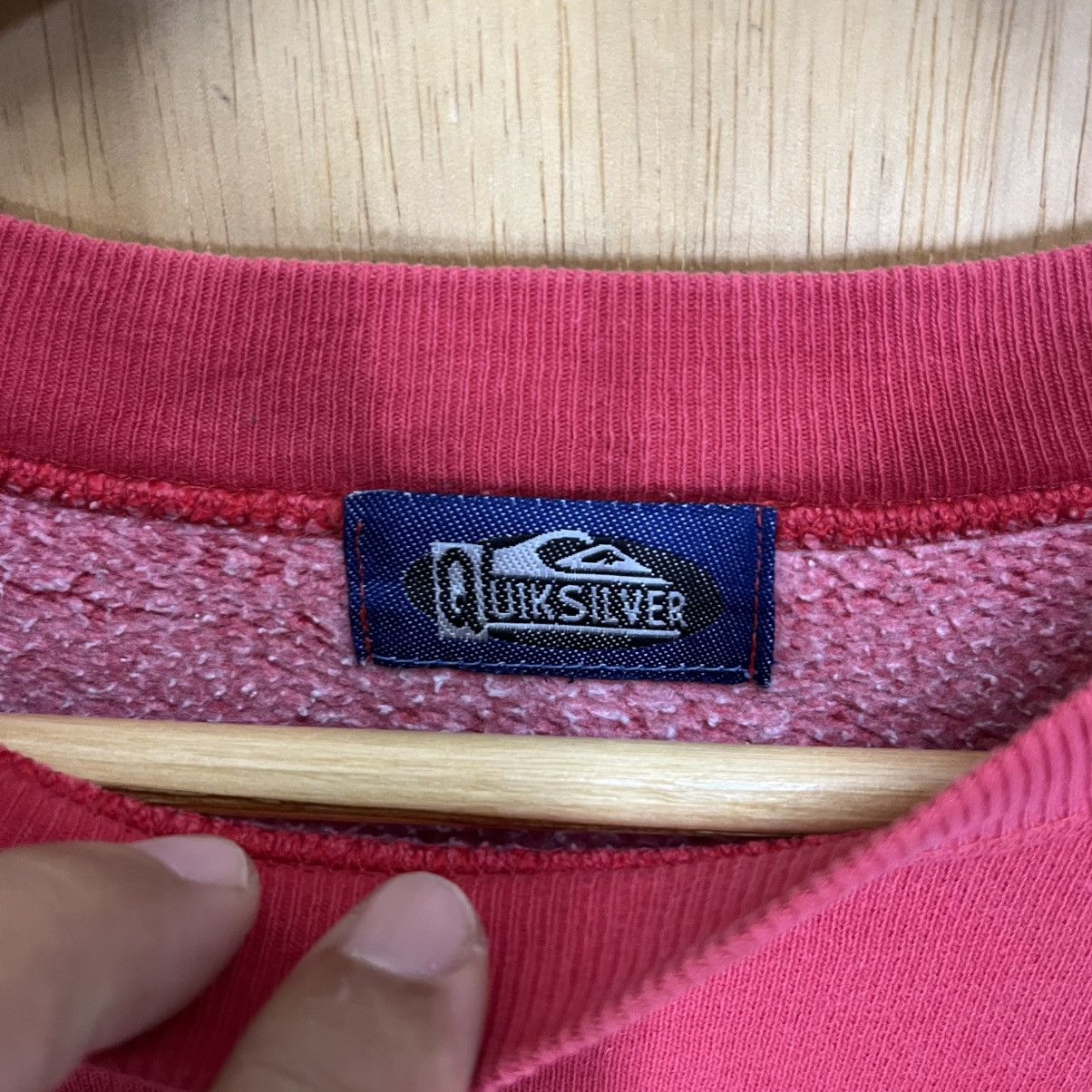 Quiksilver Vintage 90s Quiksilver Big Logo Crewneck Sweatshirt Size US M / EU 48-50 / 2 - 12 Thumbnail