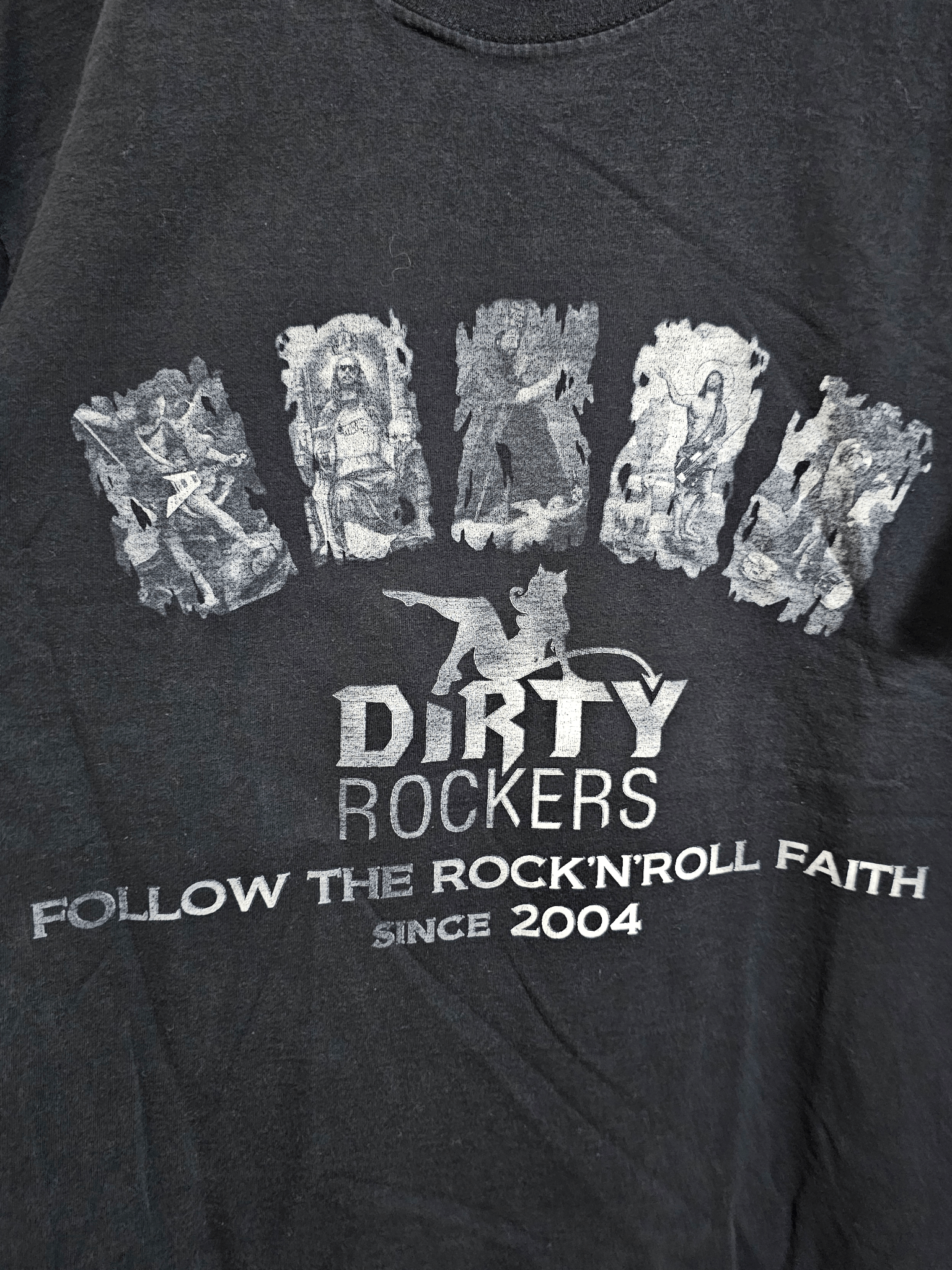 Band Tees Dirty Rockers Rock'N'Roll Tee Size US L / EU 52-54 / 3 - 2 Thumbnail