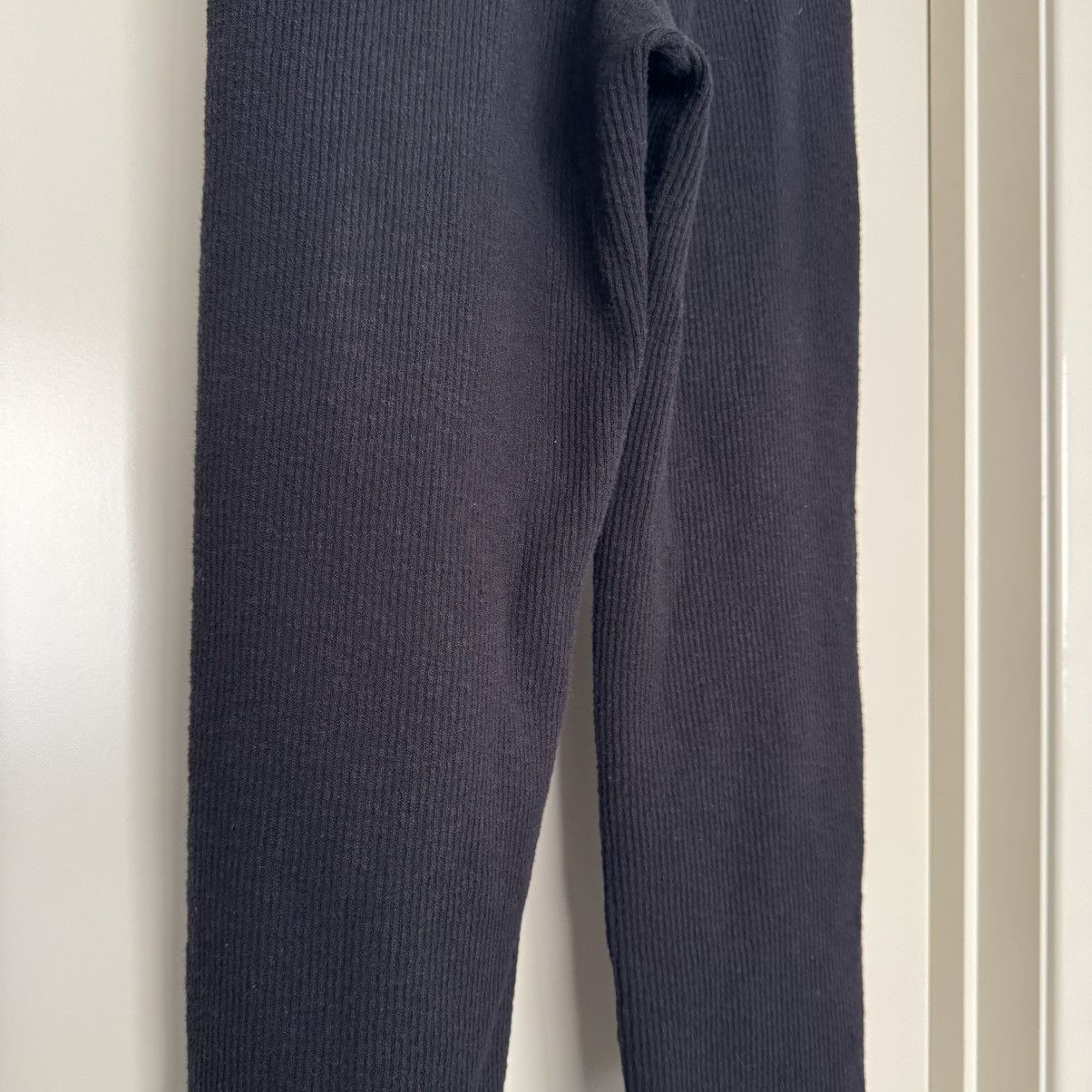 Other Seed Ribbed Cotton Nylon Knit Cropped Pants Size 27" / US 4 / IT 40 - 11 Thumbnail