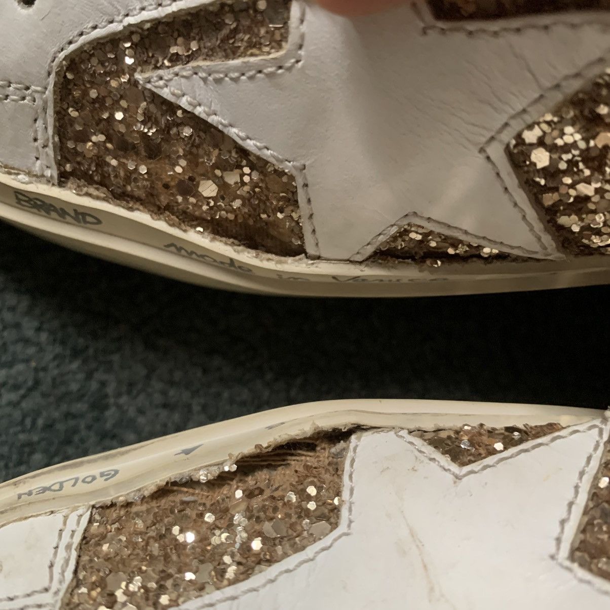 Golden Goose AUTHENTIC GOLDEN GOOSE DELIXE BRAND HI STAR SNEAKERS Size US 6 / IT 36 - 20 Thumbnail