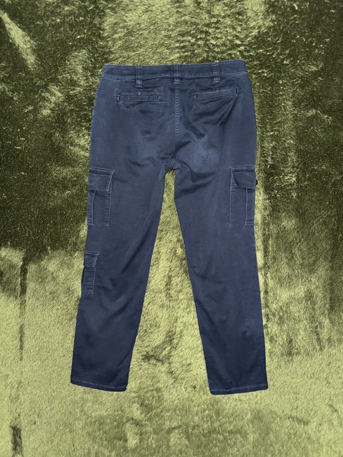 Brooks Brothers [4] Brooks Brothers Japan Exclusive Cotton Cargo Pants Navy Size US 31 - 9 Thumbnail