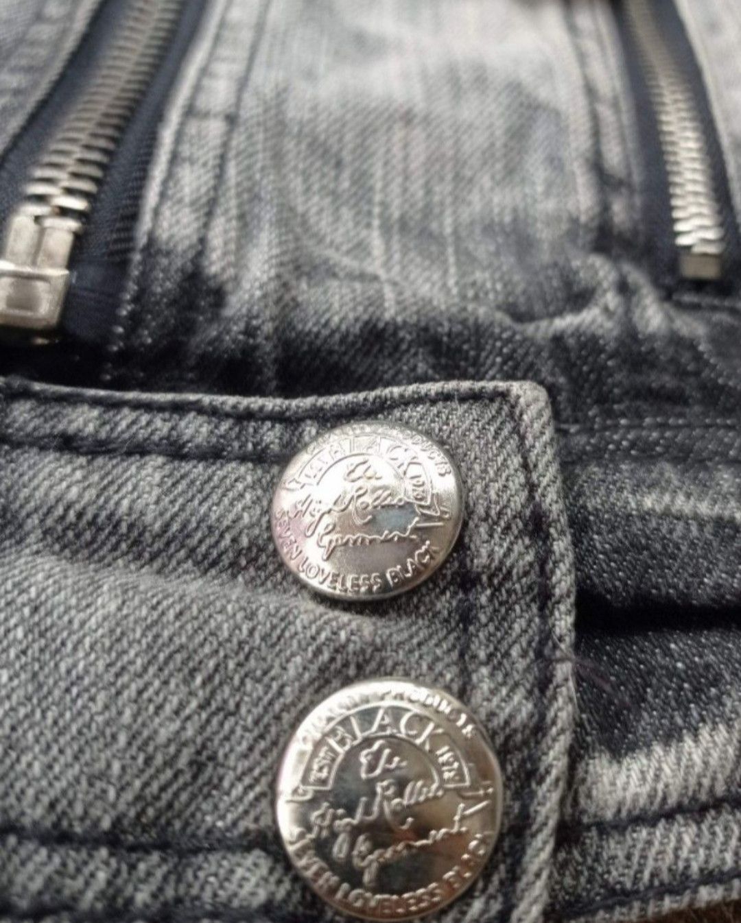 Japanese Brand Jessy Logan denim washed jacket Size L / US 10 / IT 46 - 4 Thumbnail