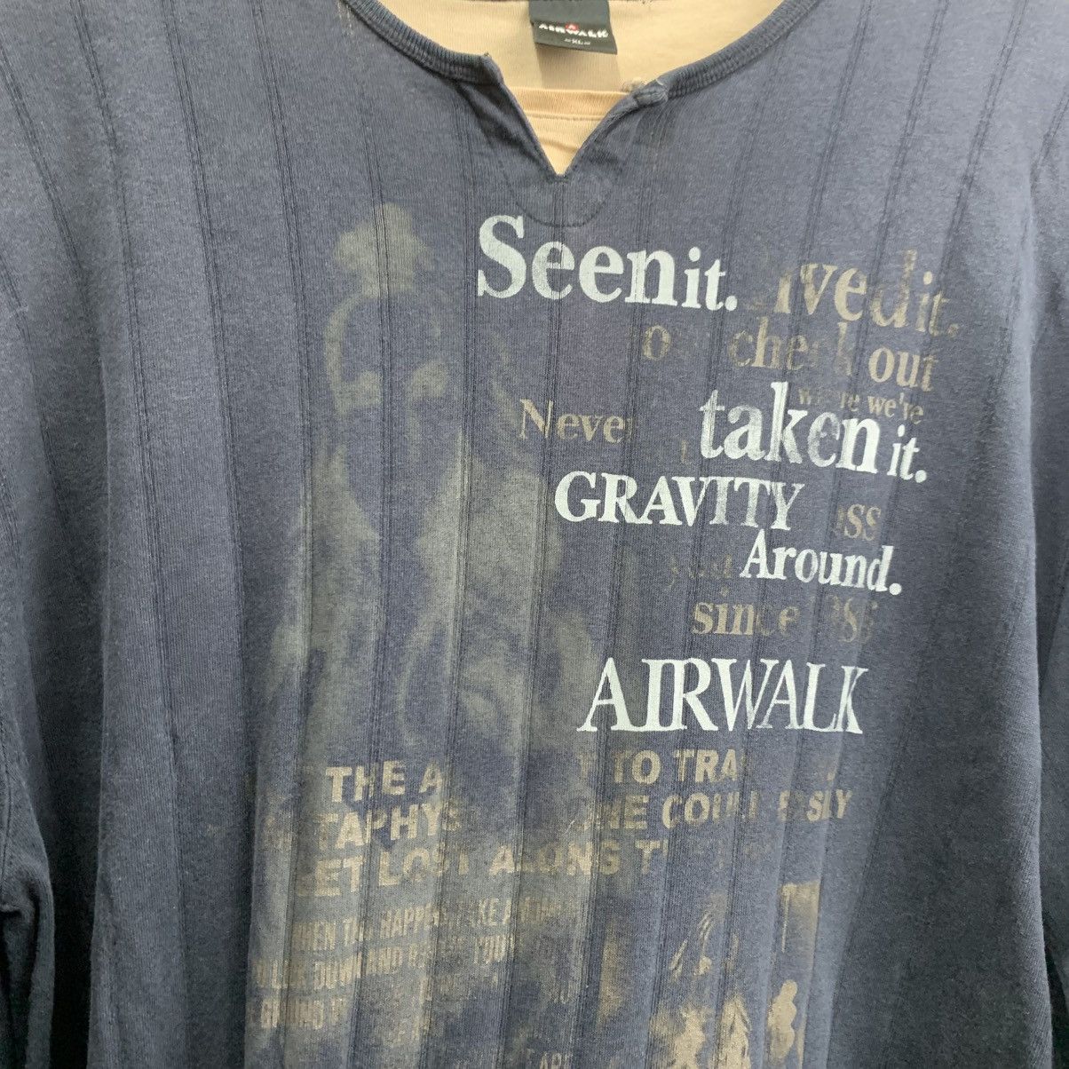 Airwalk Vintage Y2K Airwalk Poem Shirt Goth Punk Longsleeve Tees Size US XL / EU 56 / 4 - 6 Thumbnail