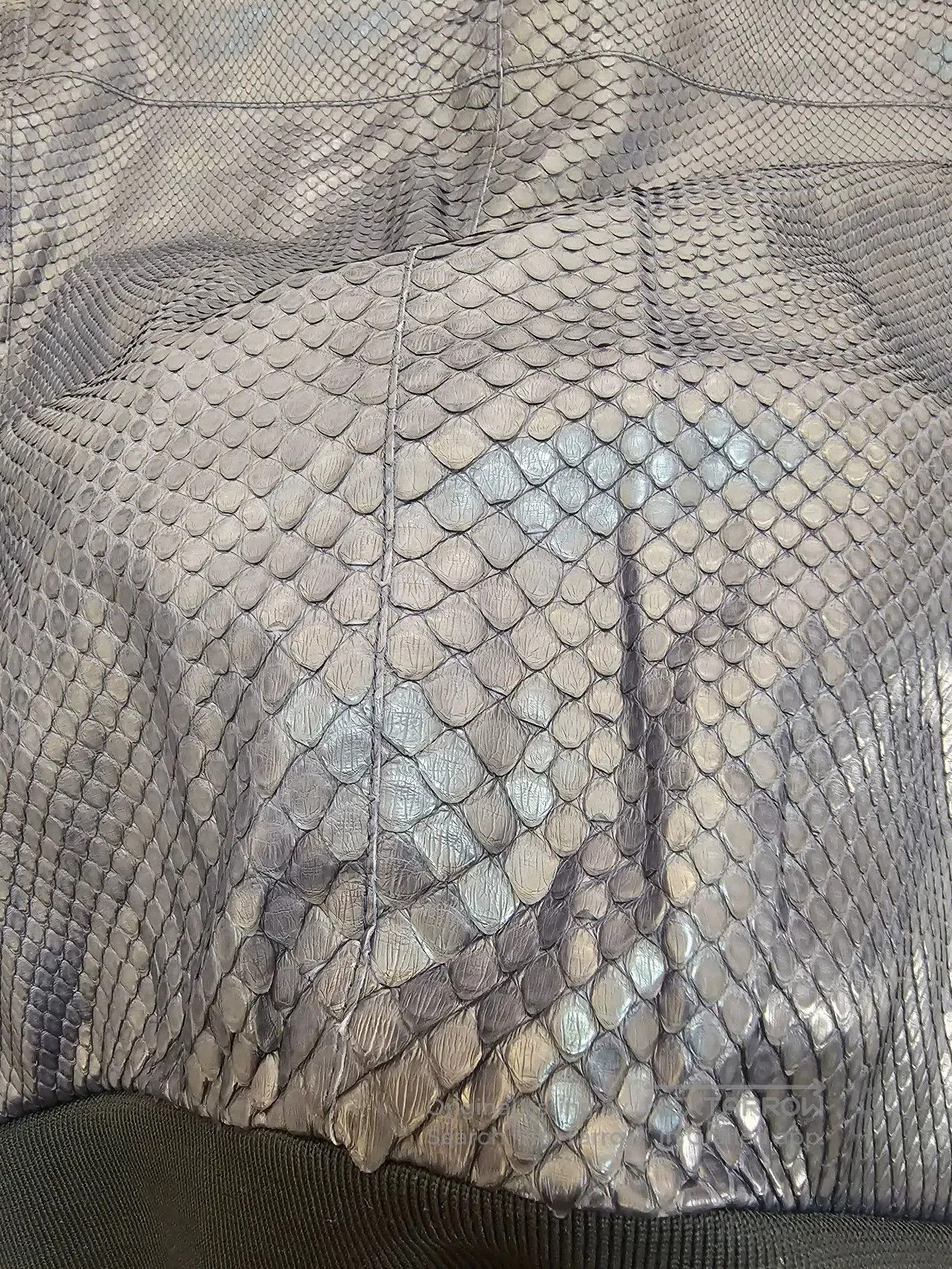 Valentino Valentino Limited Python Leather Jacket. Size US L / EU 52-54 / 3 - 4 Thumbnail