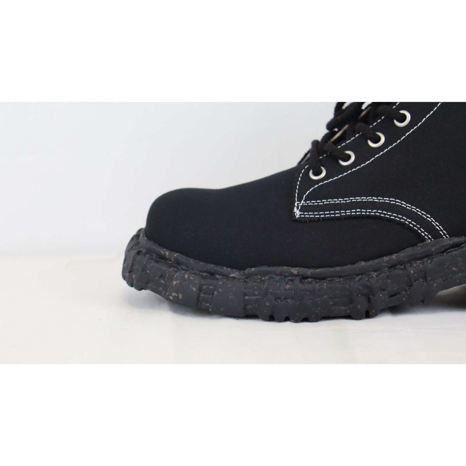 Maison MIHARA YASUHIRO o1rshd1 Vintage Like Sole Canvas Boots in Black Size US 9 / EU 42 - 3 Thumbnail
