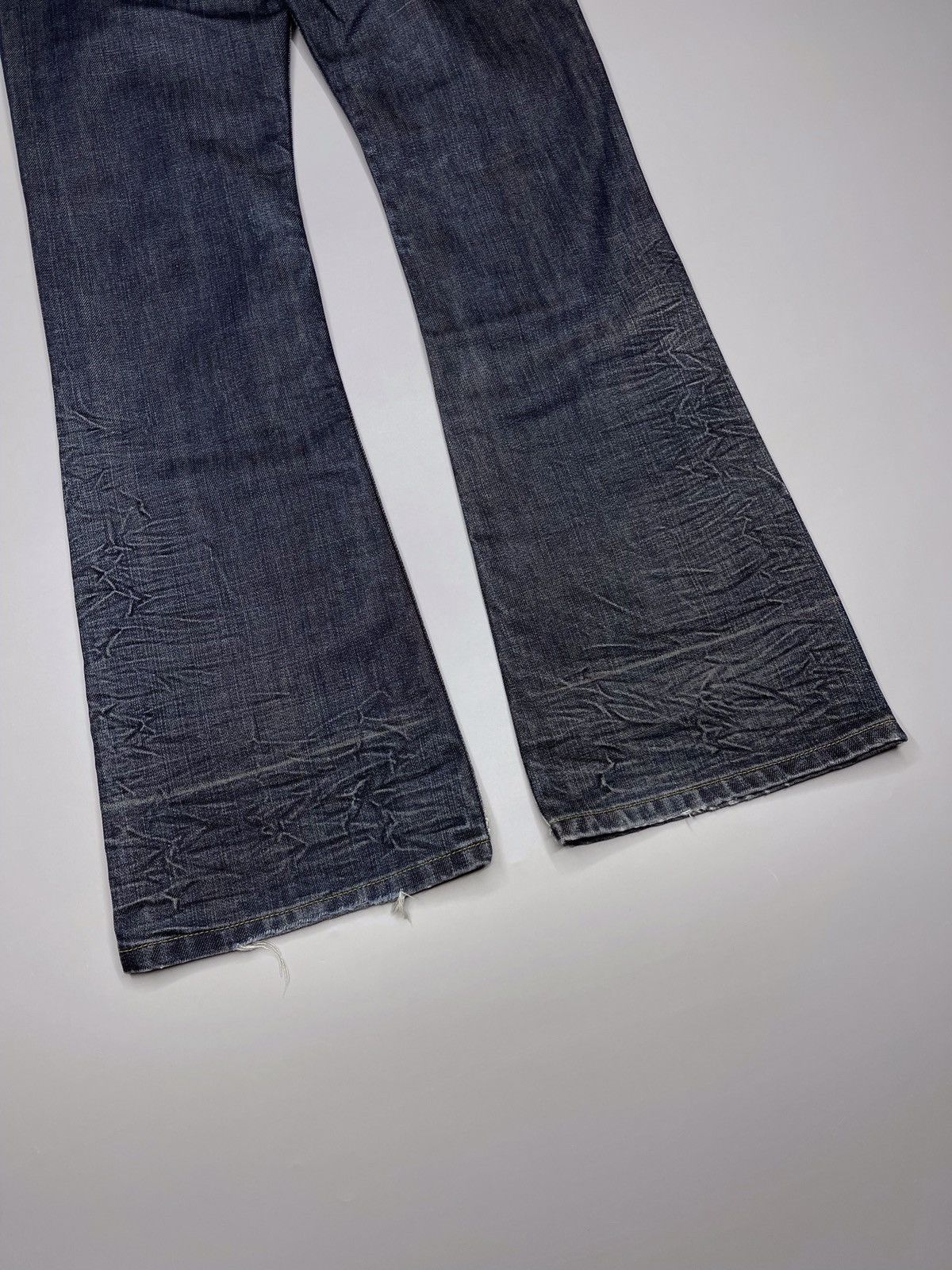 Japanese Brand × Lee Flare Vintage Lee Japan Jeans Riders Bootcut Rare Size 29" - 3 Thumbnail