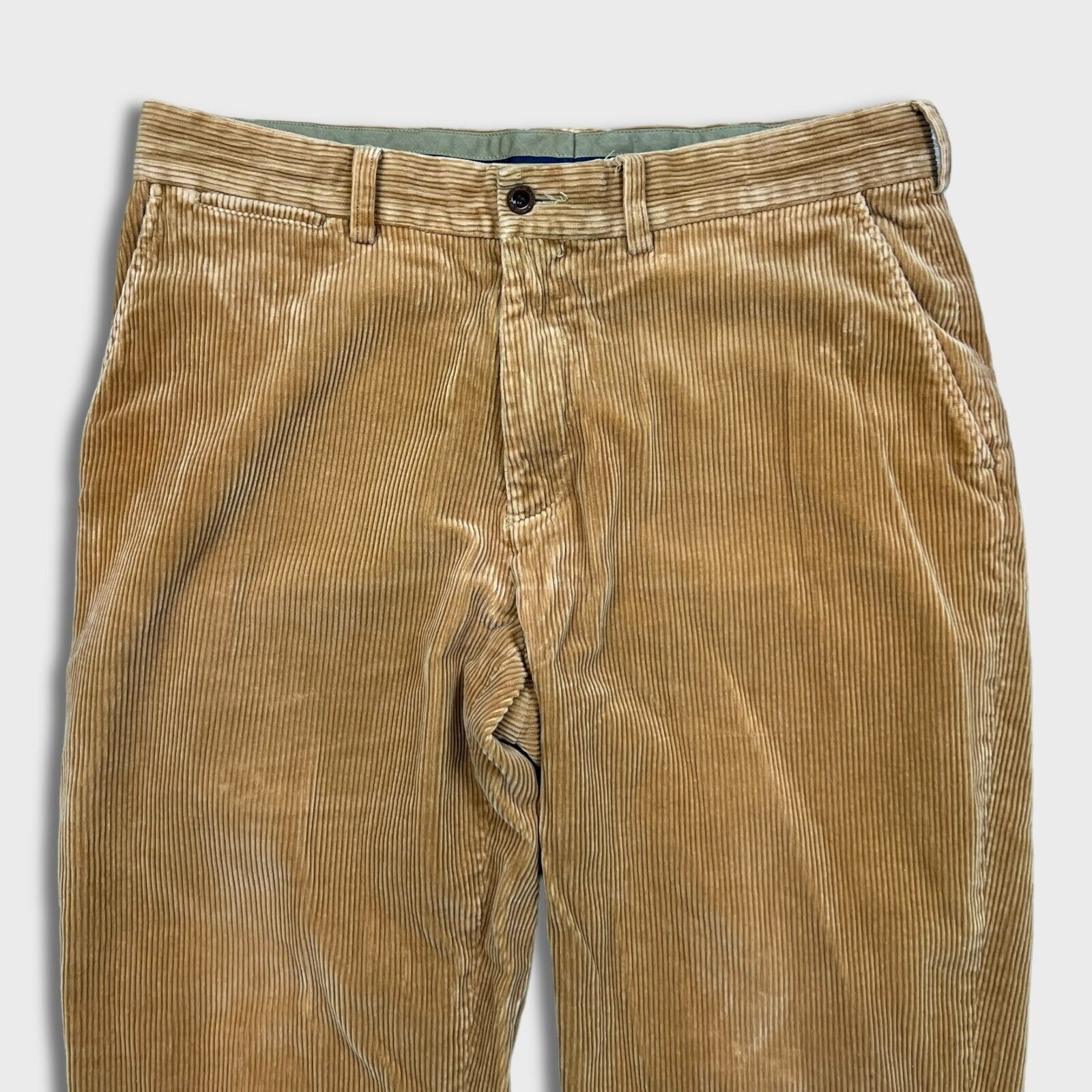 Polo Ralph Lauren × Ralph Lauren × Vintage Vintage 90s Polo Ralph Lauren Pants 34x27 Corduroy Trousers Size US 34 / EU 50 - 2 Thumbnail