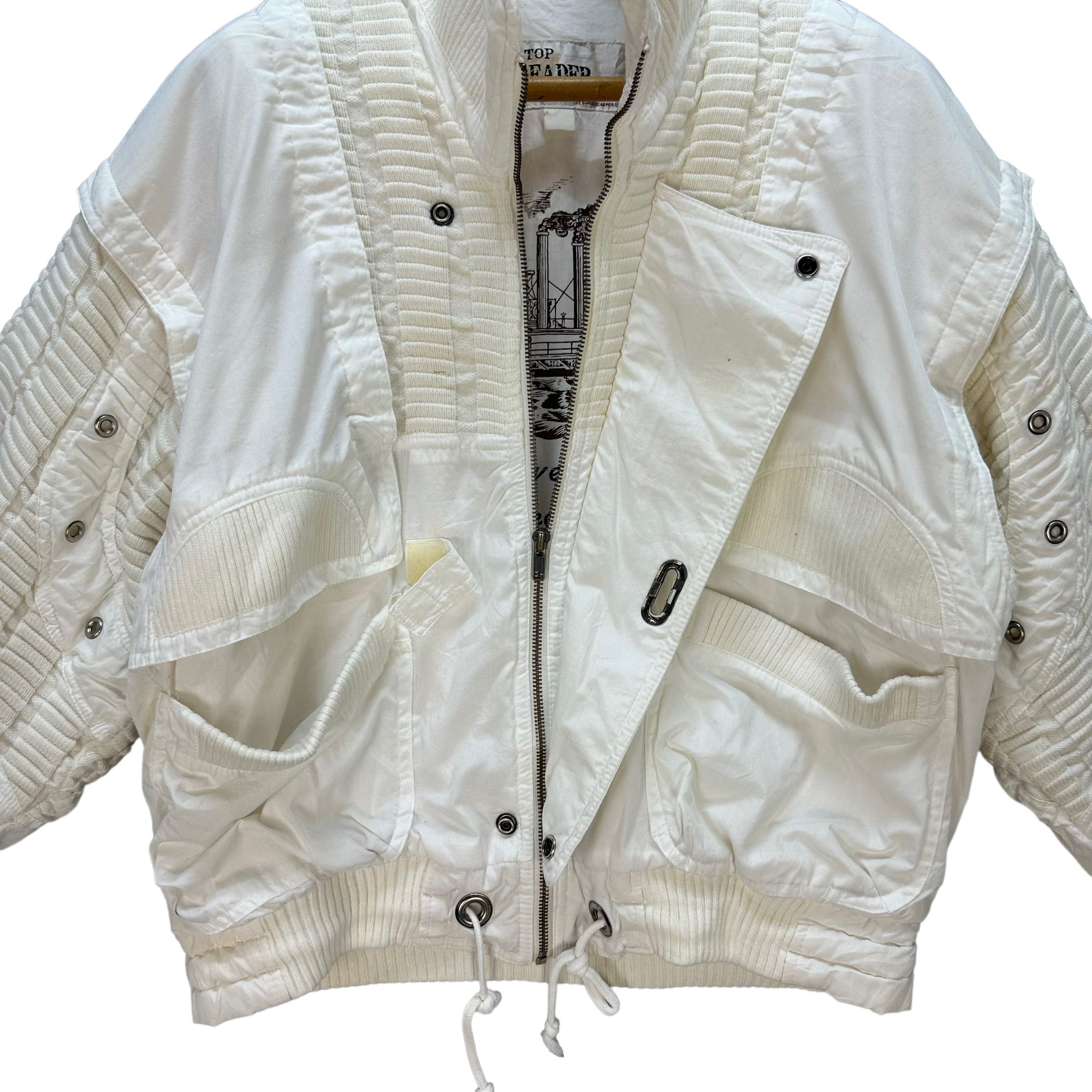 Vintage TOP LEADER BY BORDER CARWIN PARACHUTE JACKET #8362-005 Size US M / EU 48-50 / 2 - 6 Thumbnail