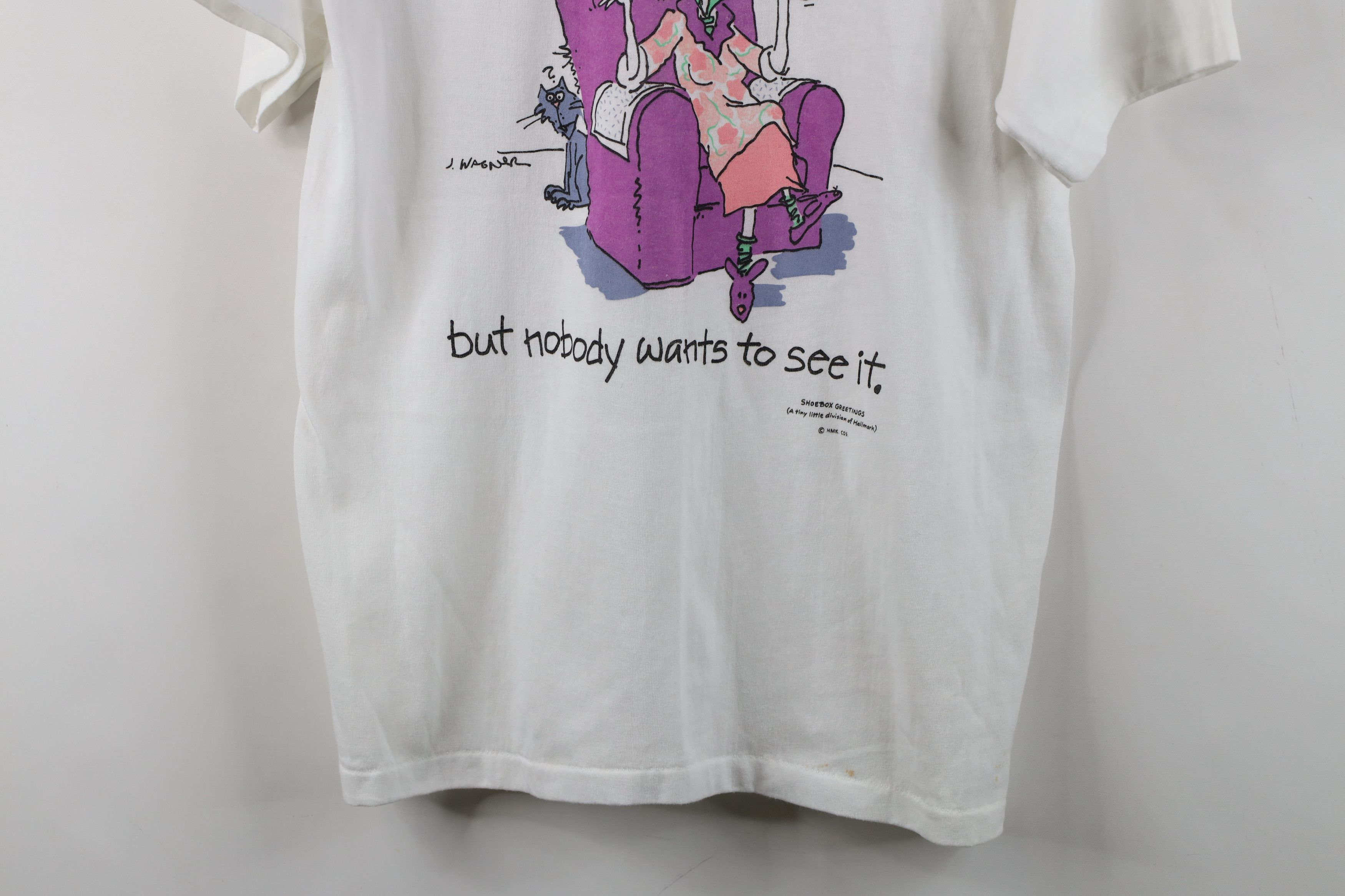 Vintage Vintage 80s 90s Still Got It But Nobody Wants It T-Shirt USA Size L / US 10 / IT 46 - 3 Thumbnail