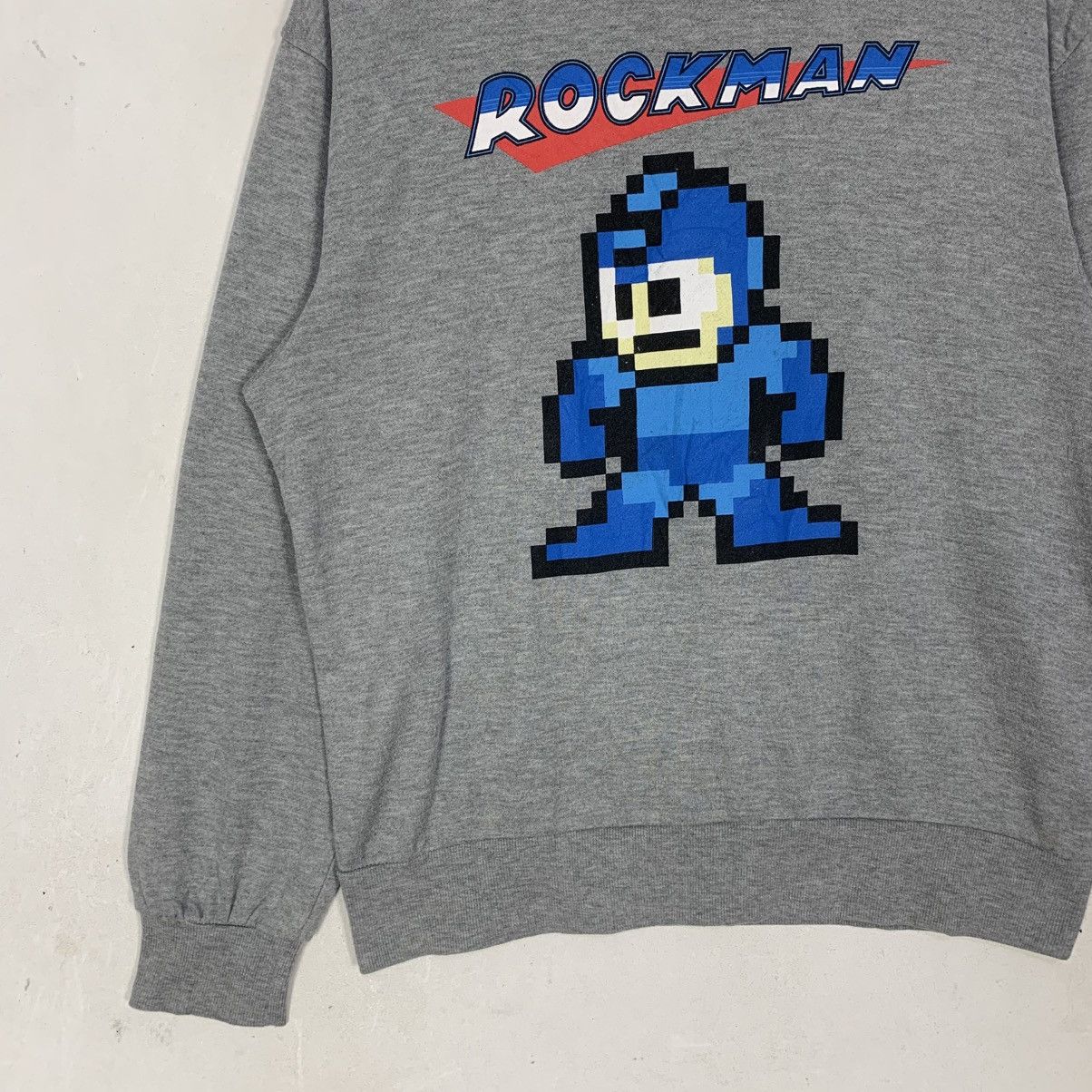 Japanese Brand Vintage Rockman Capcom Video Game JapaneseBrand Sweatshirt Size US M / EU 48-50 / 2 - 5 Thumbnail