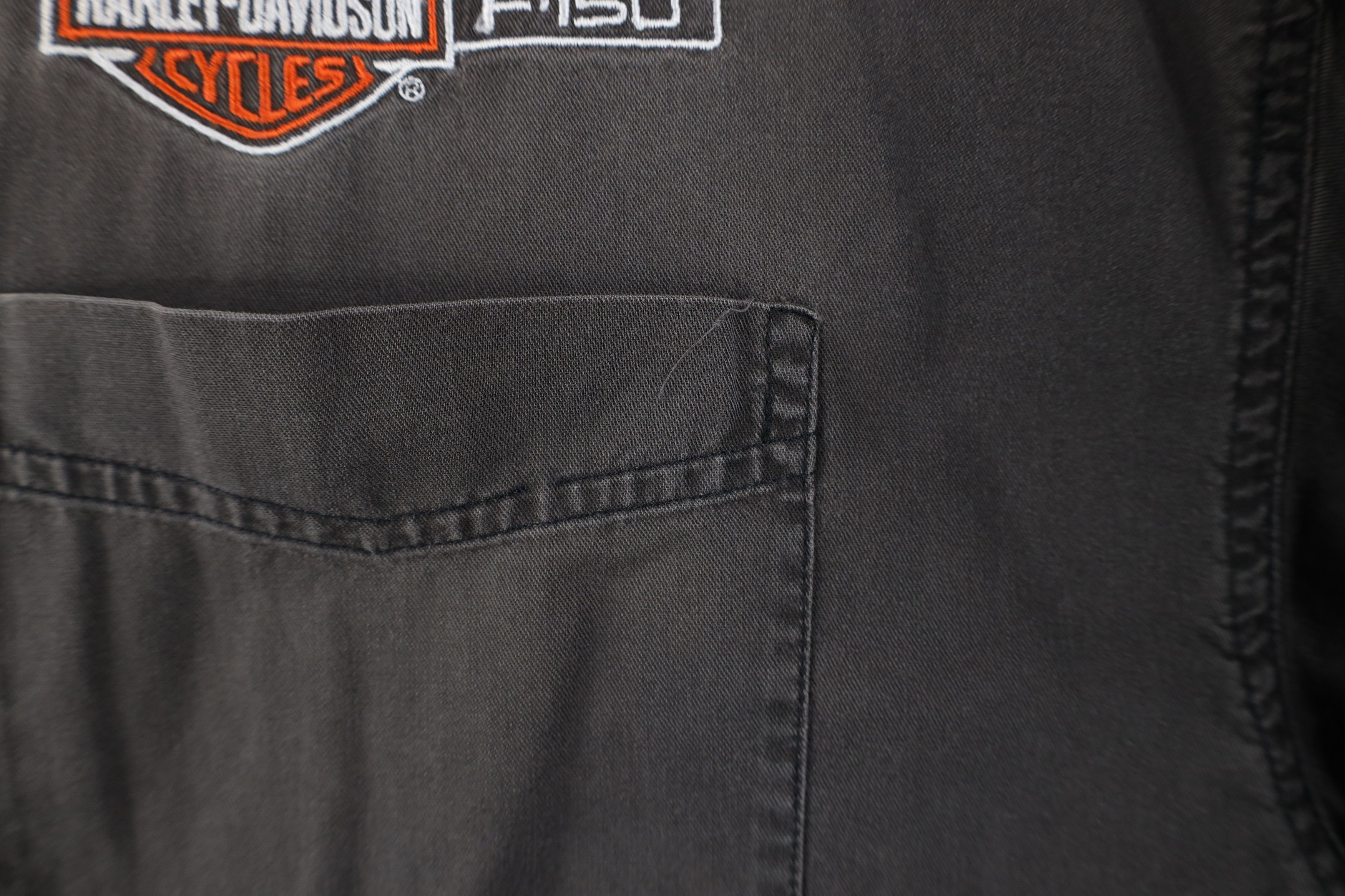 Harley Davidson Vintage Harley Davidson Ford Truck Short Sleeve Button Shirt Size US XL / EU 56 / 4 - 6 Thumbnail