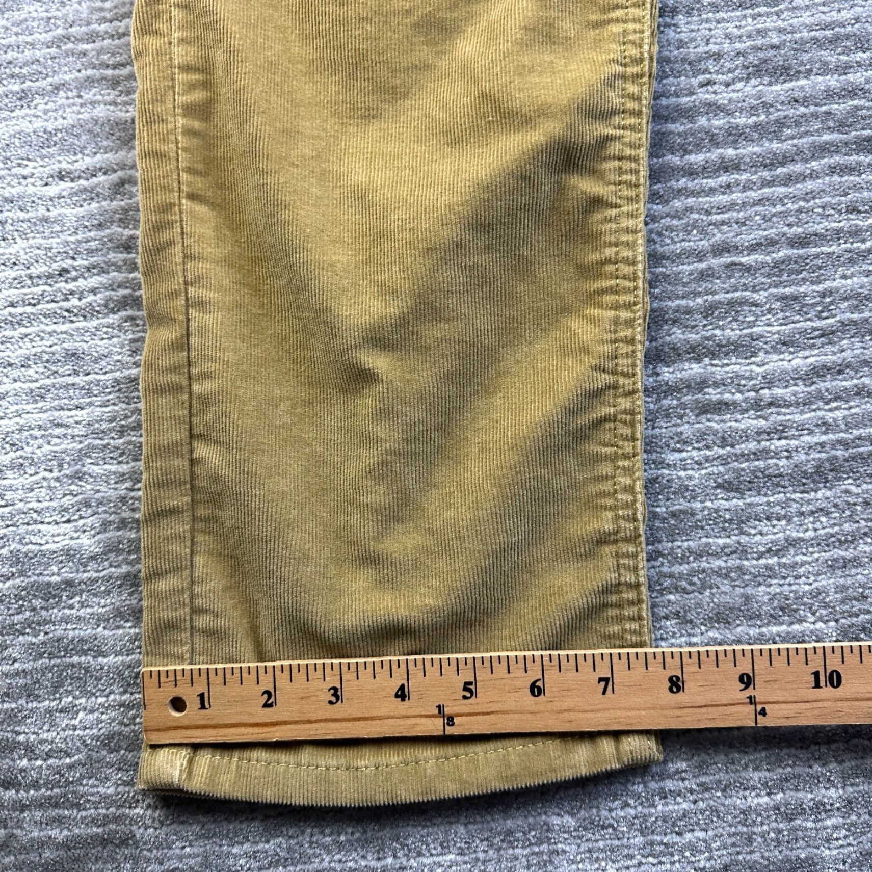 Levi's Levis 541 Corduroy Pants 34x30 Beige Tan Athletic Fit Chino Bottoms Slacks Mens Size US 34 / EU 50 - 7 Thumbnail