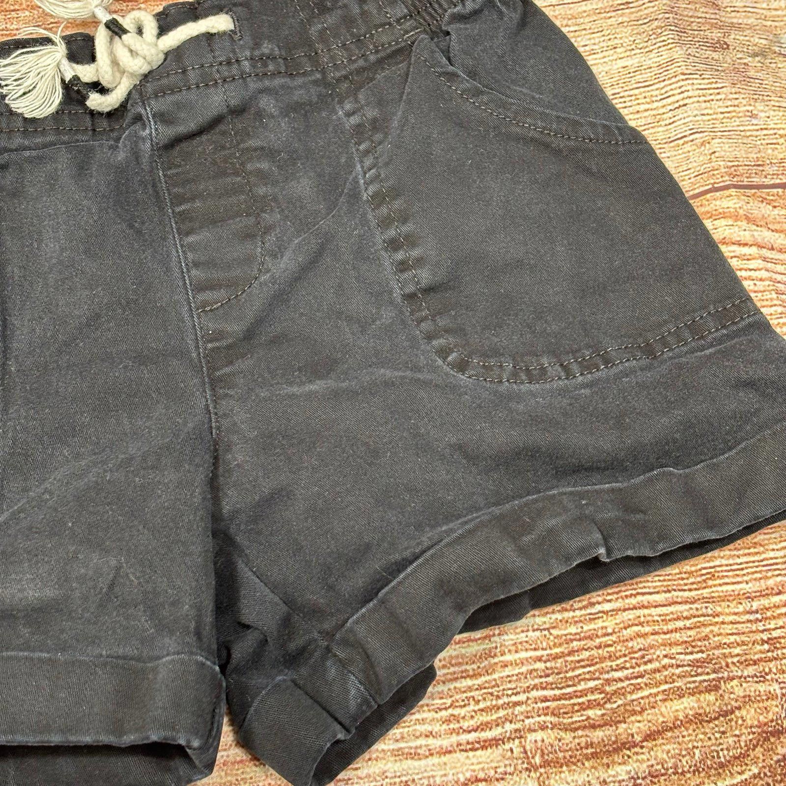 Other Wonder Nation Black Girls' Casual Shorts Size 7/8 Size 24" / US 00 / IT 34 - 3 Thumbnail