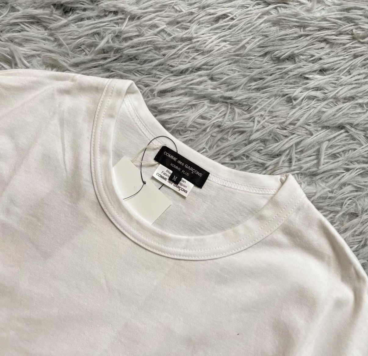 Comme des Garcons Comme des Garçons Zip Detail Short Sleeve Tee Size US M / EU 48-50 / 2 - 4 Thumbnail