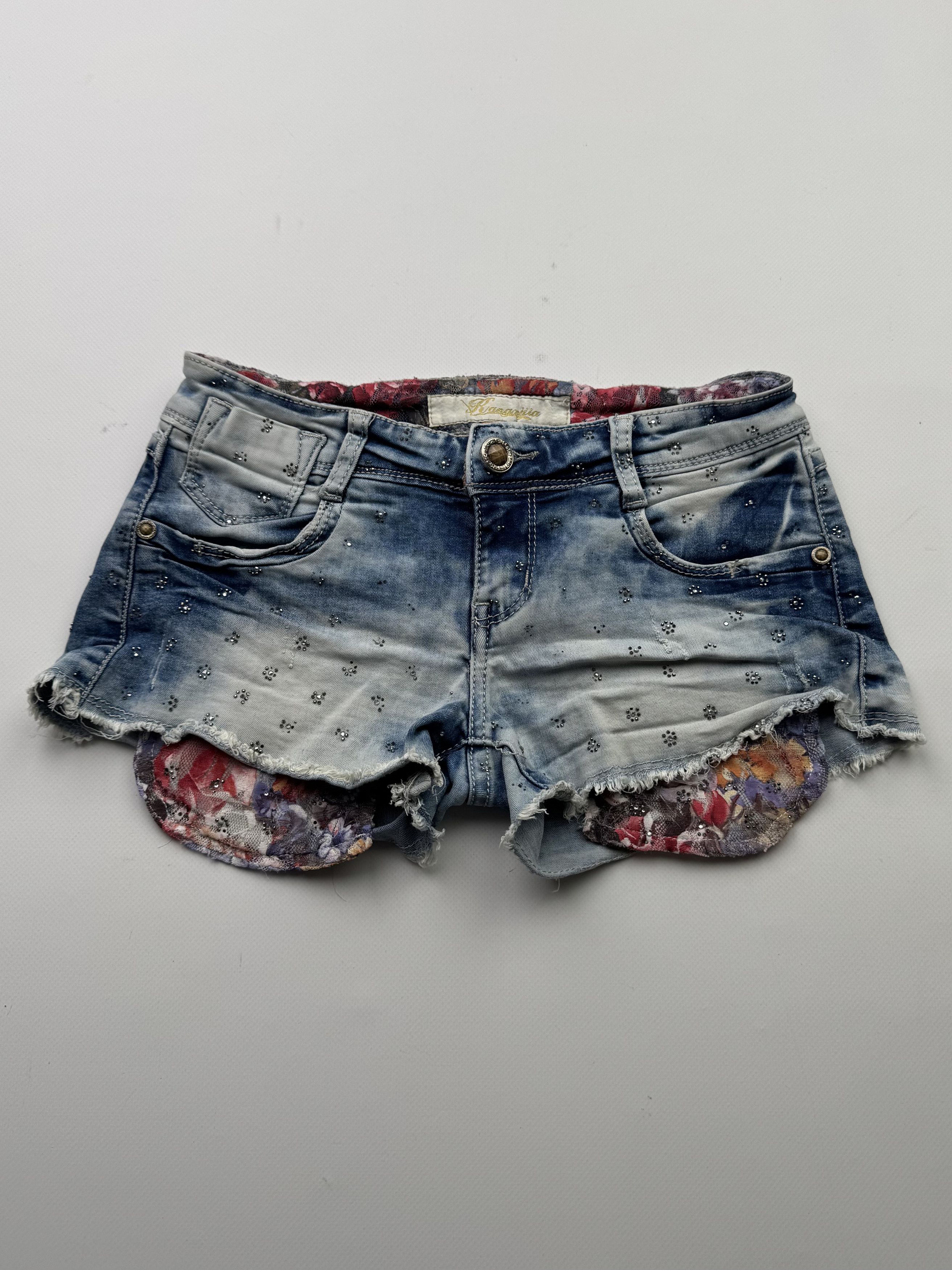 Japanese Brand Vintage Mini Shorts B695(V506)E2 Size 26" / US 2 / IT 38 - 1 Thumbnail