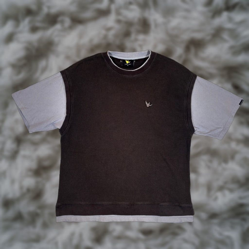 Vintage What It Isn’t Shirt XL Brown Gray Waffle Knit Classic Korean Streetwear Unisex Adults Short Sleeve Crew Neck T-Shirt Size US L / EU 52-54 / 3 - 1 Thumbnail