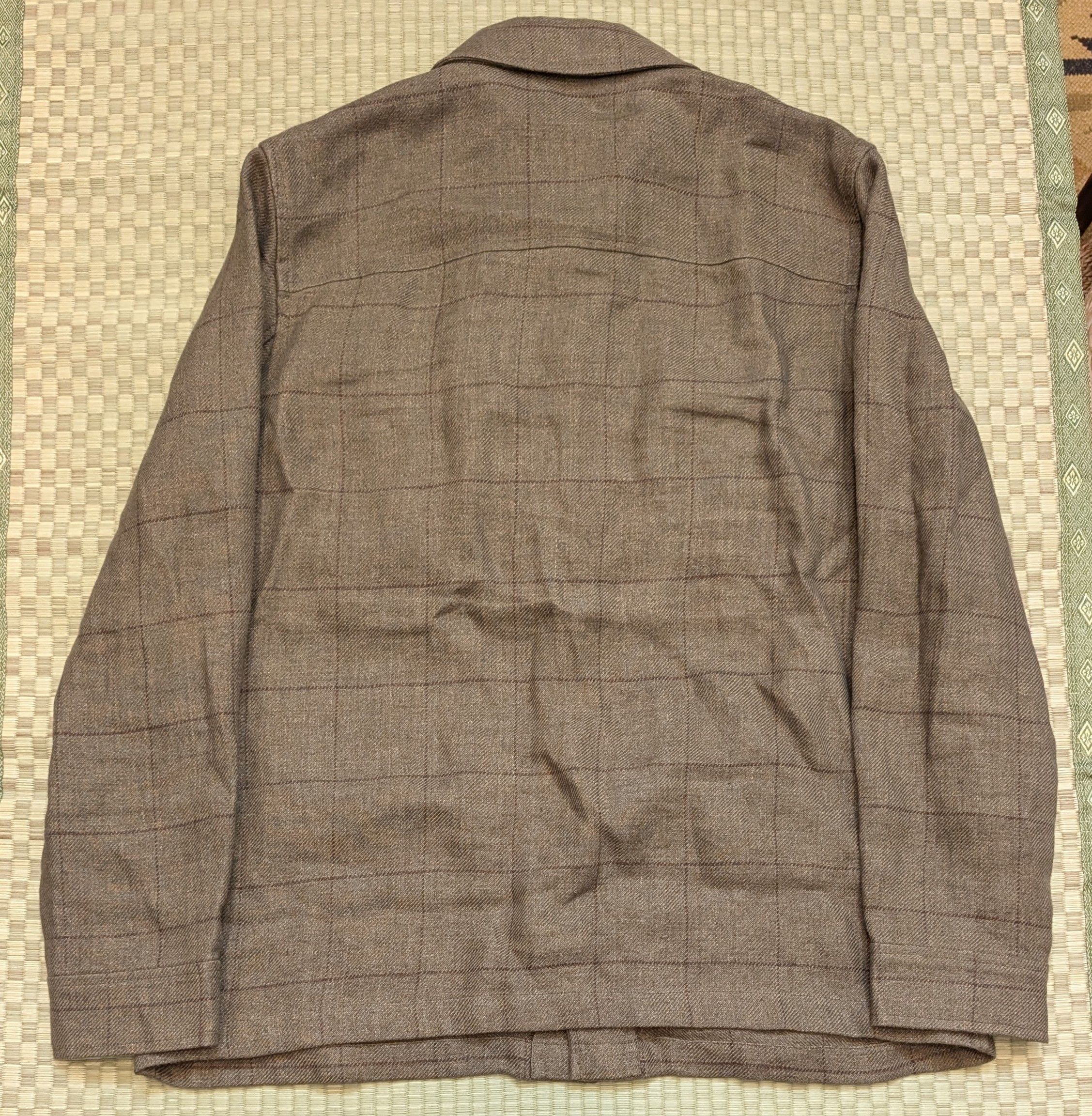 Todd Snyder Todd Snyder Linen Windowpane Safari Jacket Size US M / EU 48-50 / 2 - 2 Thumbnail