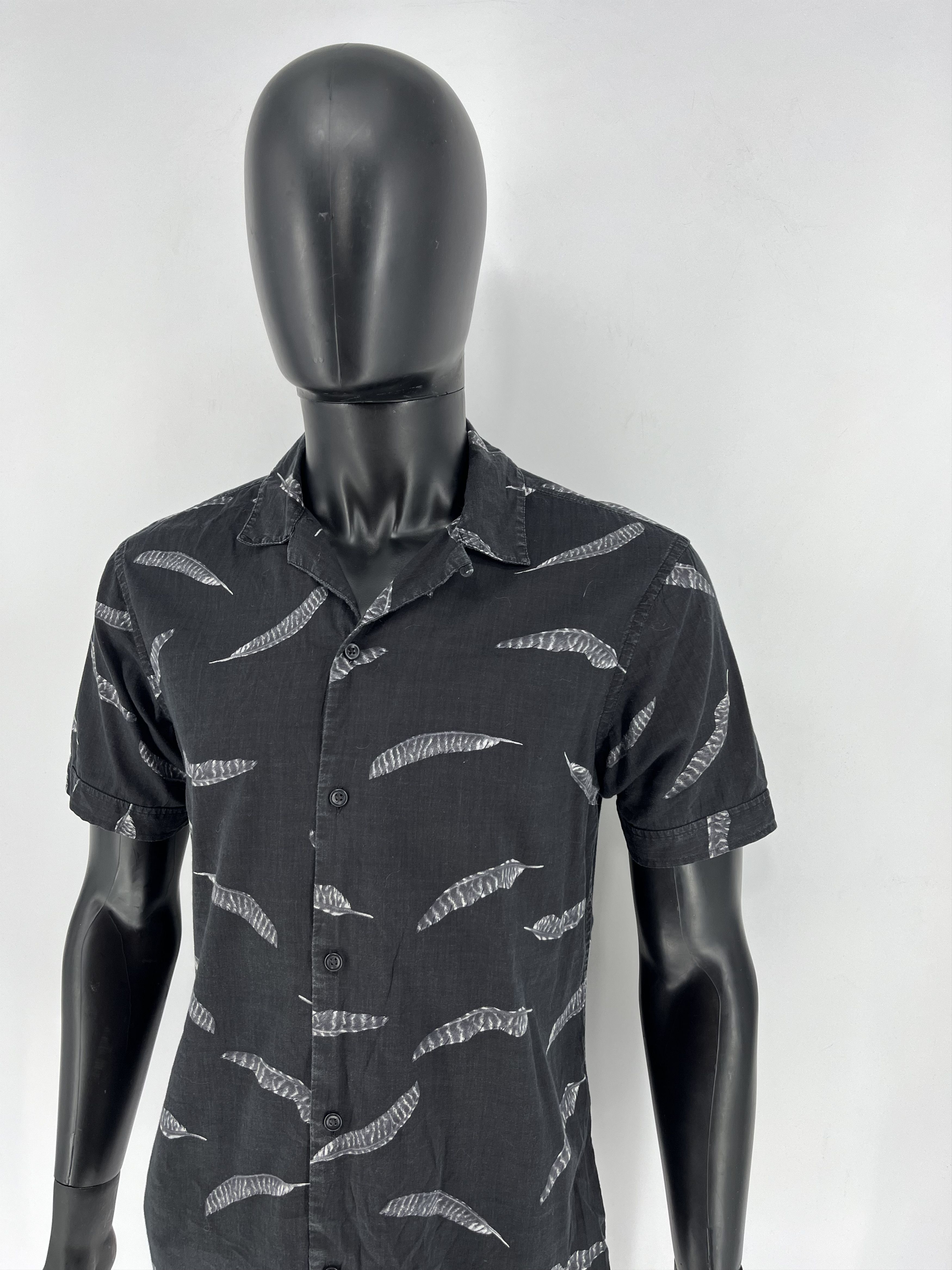 Allsaints × Vintage Vintage Y2K Allsaints Hawaiian Shirt Art Hype Size S Size US S / EU 44-46 / 1 - 4 Thumbnail