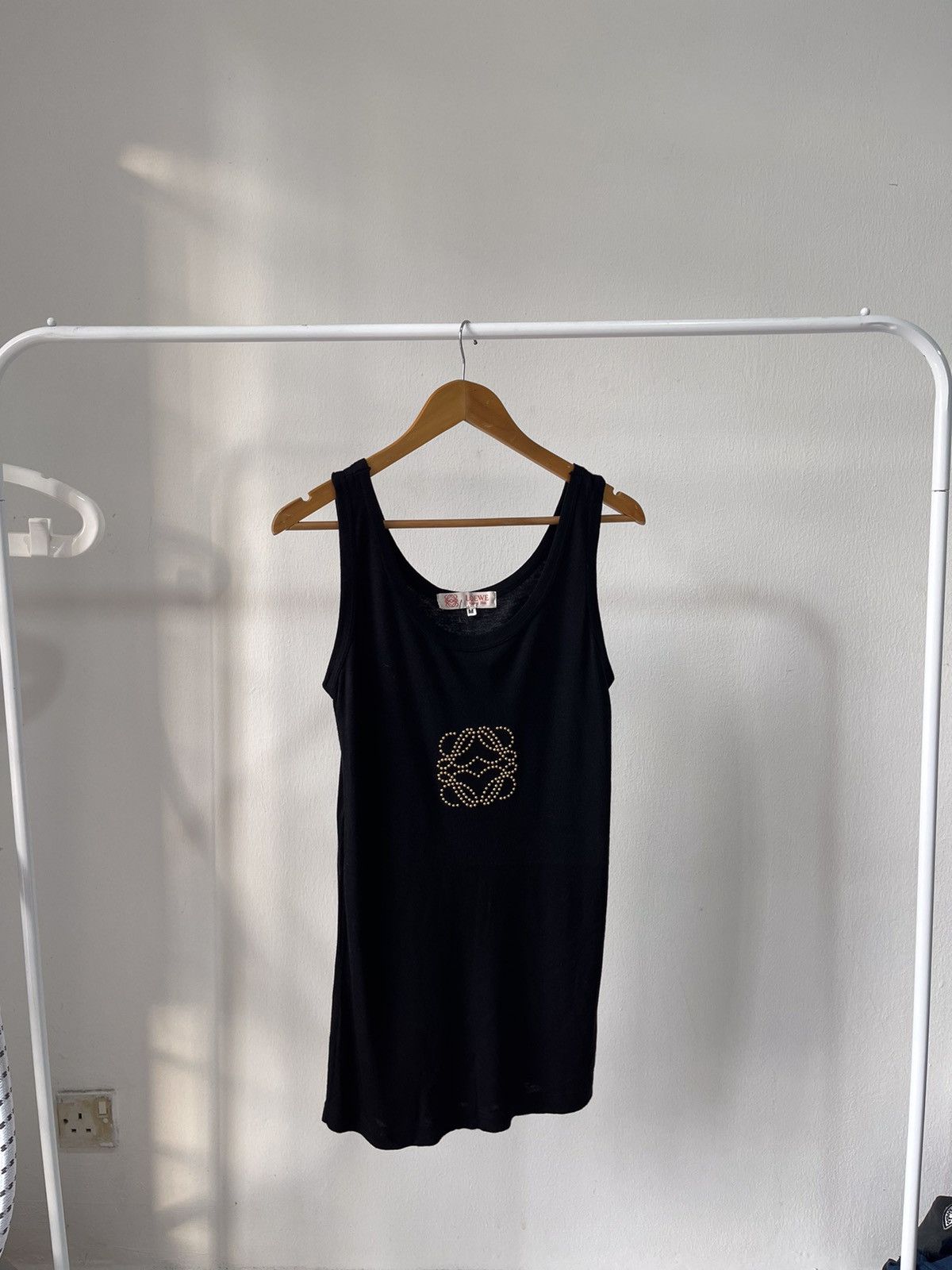 Loewe 80s Loewe Viscosa Center Logo Tank Top Size US S / EU 44-46 / 1 - 4 Thumbnail