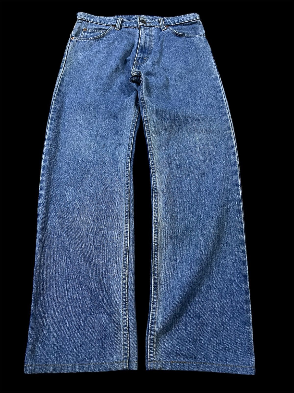 Levi's VTG Y2K LEVIS 607 BLUE JEANS ORANGE TAB Size US 30 / EU 46 - 1 Thumbnail