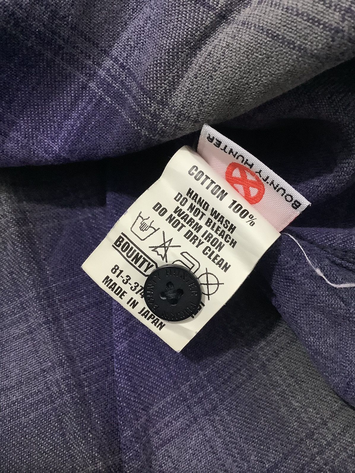 Bounty Hunter × Japanese Brand Vintage Bounty Hunter Flannel Size US S / EU 44-46 / 1 - 6 Thumbnail