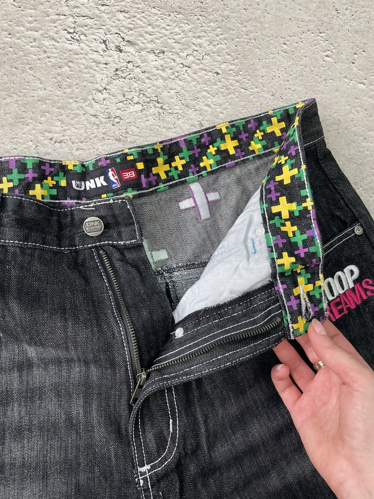 NBA Wide Leg NBA junk SK8 rap shorts Size US 38 / EU 54 - 7 Thumbnail