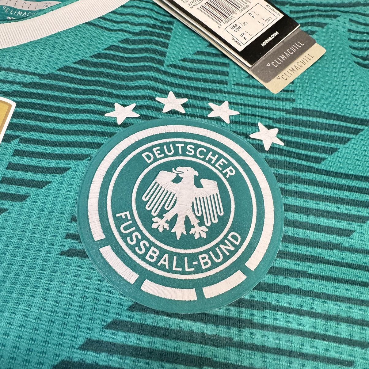 Adidas Germany 18/19 player issue away shirt #11 Reus (Bnwt) Size US L / EU 52-54 / 3 - 5 Thumbnail