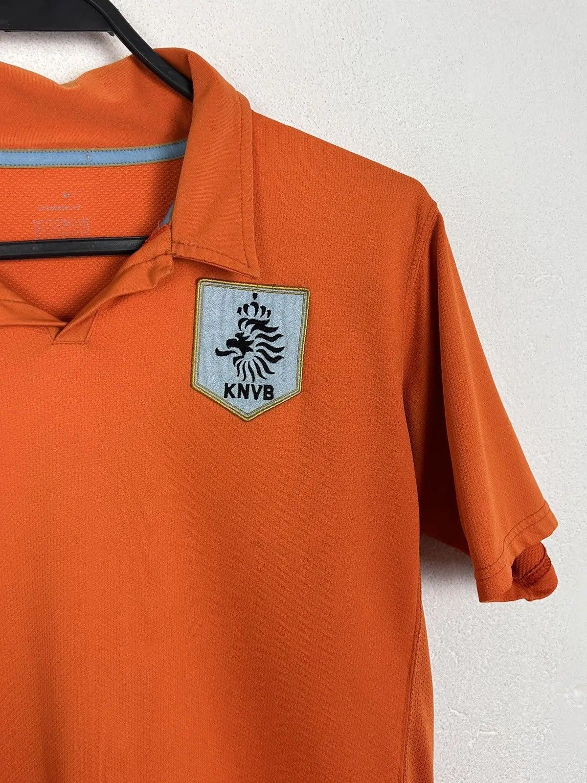 Nike 00s Vintage Nike Netherlands KNVB 2006/07 Home Kit Jersey Size US S / EU 44-46 / 1 - 2 Thumbnail