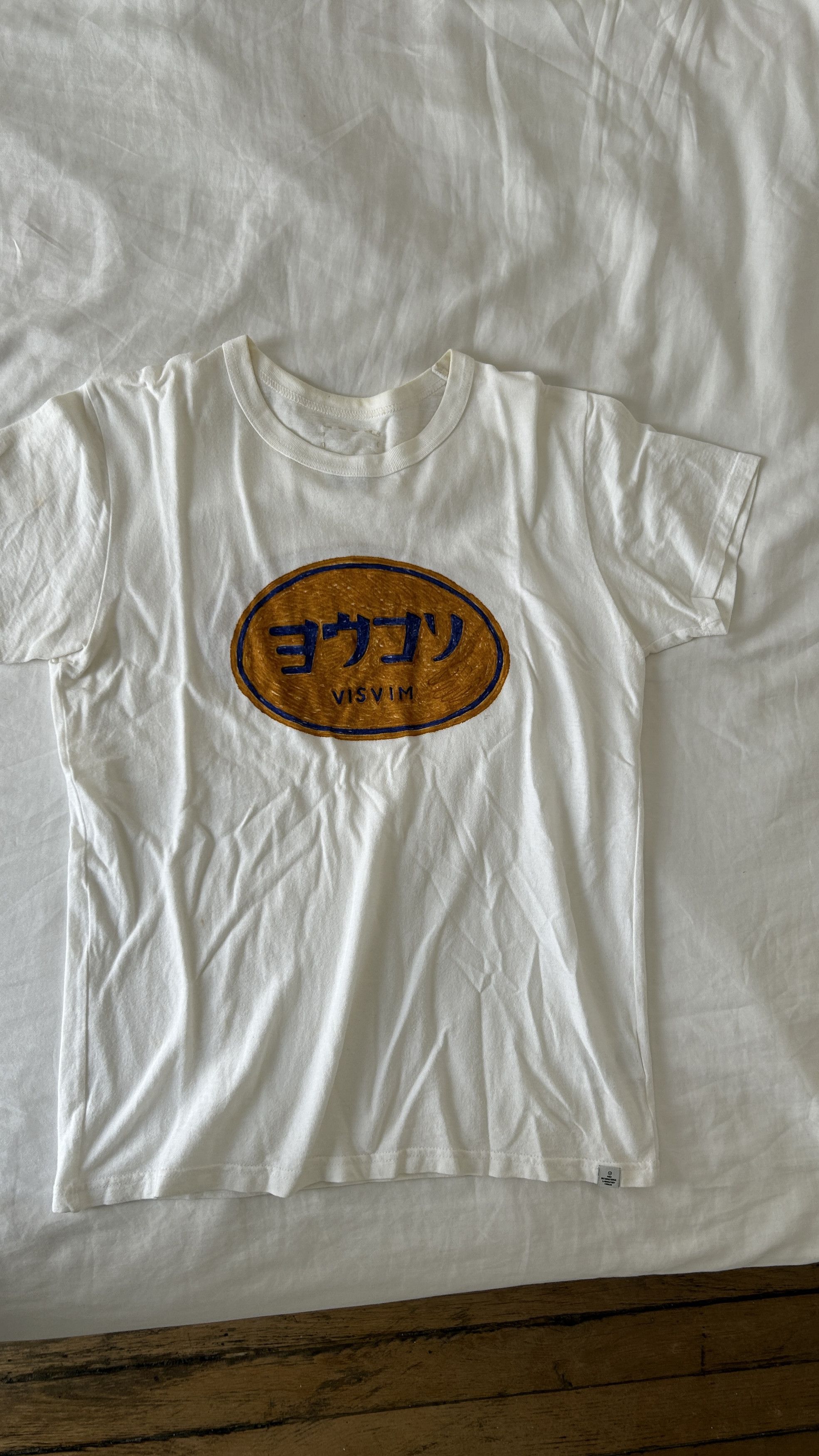 Visvim aa . 1 . DRY VNTG CREW S/S (YOKOSO) . 0117105010041 | Grailed