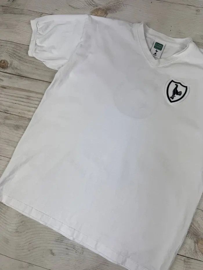 Vintage Score Draw Tottenham Hotspur 1960 1962 Home Shirt Jersey Size US XL / EU 56 / 4 - 3 Thumbnail