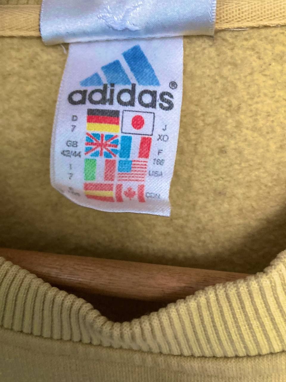 Adidas × Vintage Vintage 90s Adidas Sweatshirt Classic Size US XL / EU 56 / 4 - 3 Thumbnail