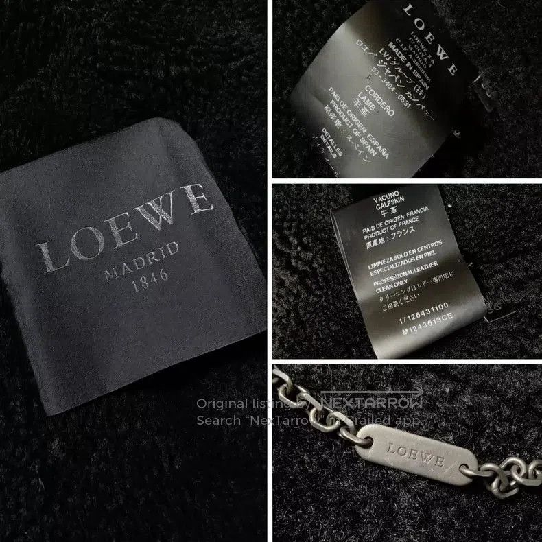 Loewe LOEWE Shearling Leather Coat. Size US M / EU 48-50 / 2 - 8 Thumbnail