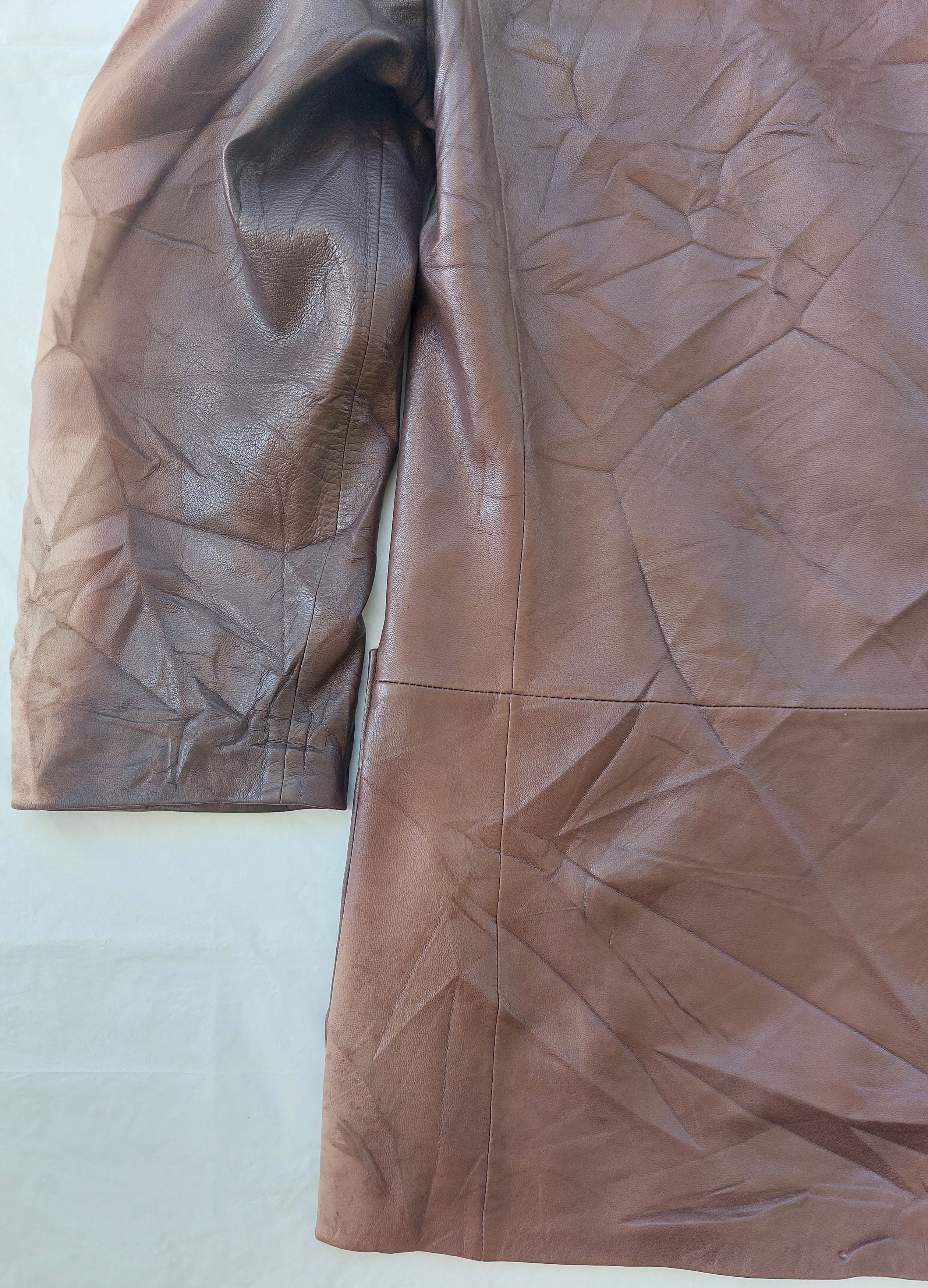 Loewe LOEWE Madrid nappa lambskin tie dye leather coat Size US L / EU 52-54 / 3 - 13 Thumbnail