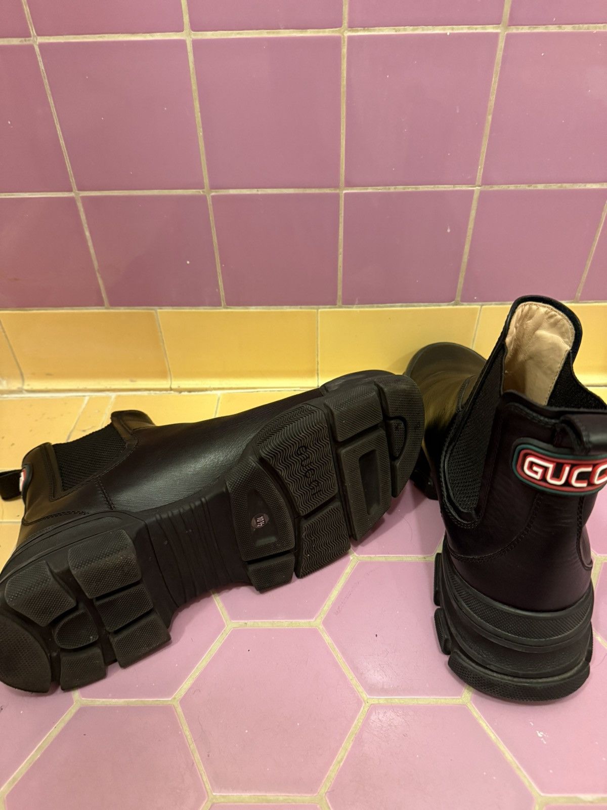 Gucci Leon Gucci ankle boots Size US 10.5 / EU 43-44 - 3 Thumbnail