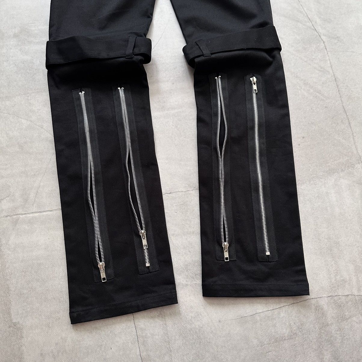 Hysteric Glamour × Undercover Gothic Hell Bunny Bondage Zip Eyelets Pants Jeans Mad Punk Size 27" / US 4 / IT 40 - 10 Thumbnail