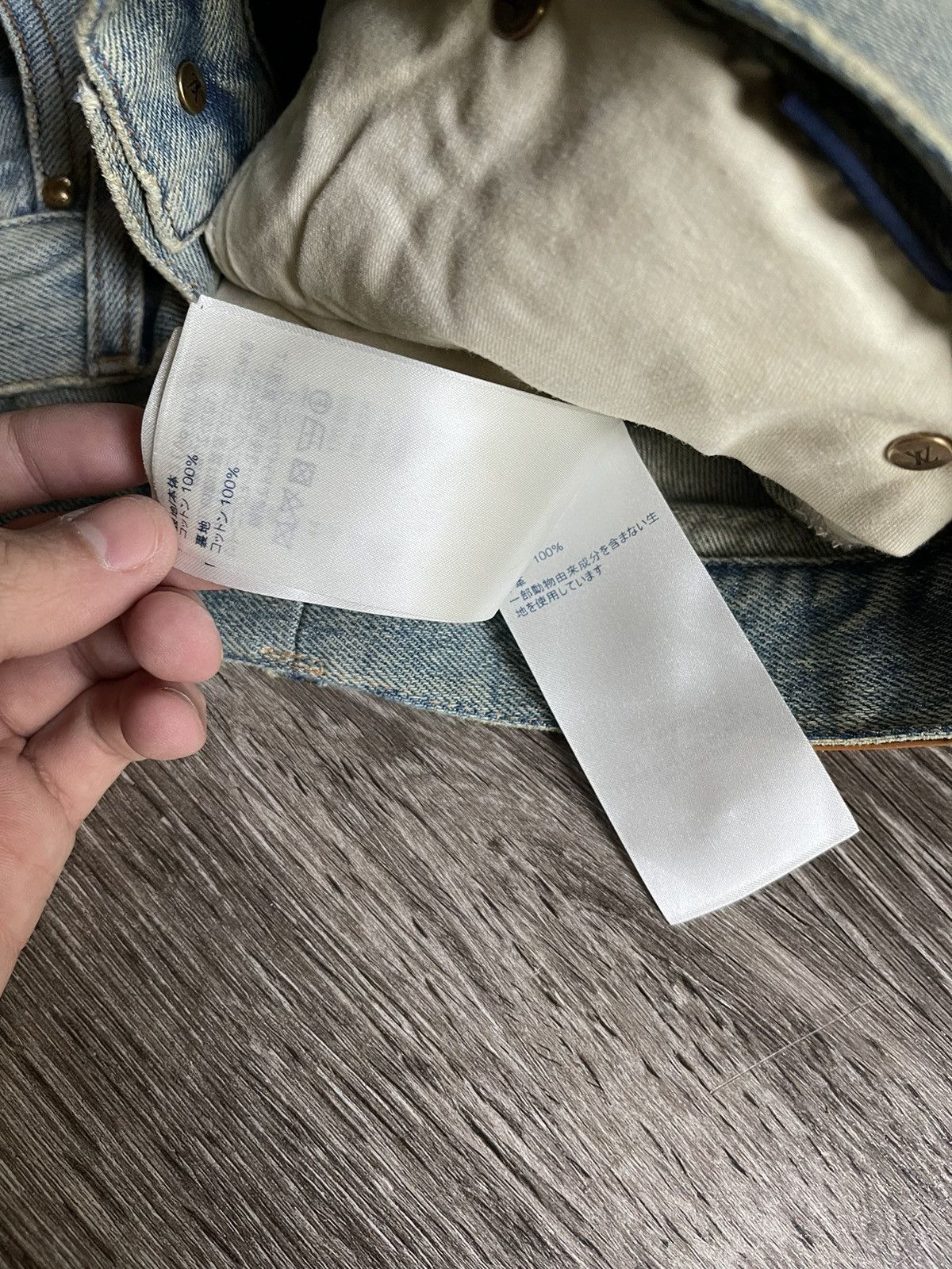 Louis Vuitton Louis Vuitton Tourist vs Purist Denim Jeans Size US 30 / EU 46 - 13 Thumbnail