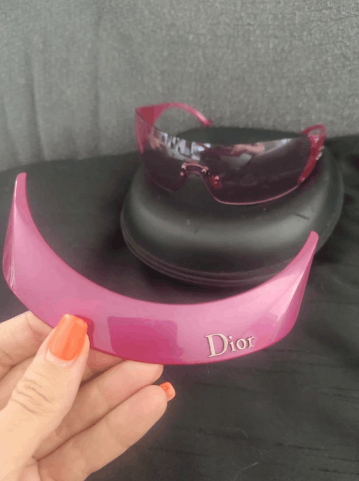 Dior DIOR Sunglasses Golf Ski Mask Shield Wrap Motard Pop Vintage Size ONE SIZE - 6 Thumbnail