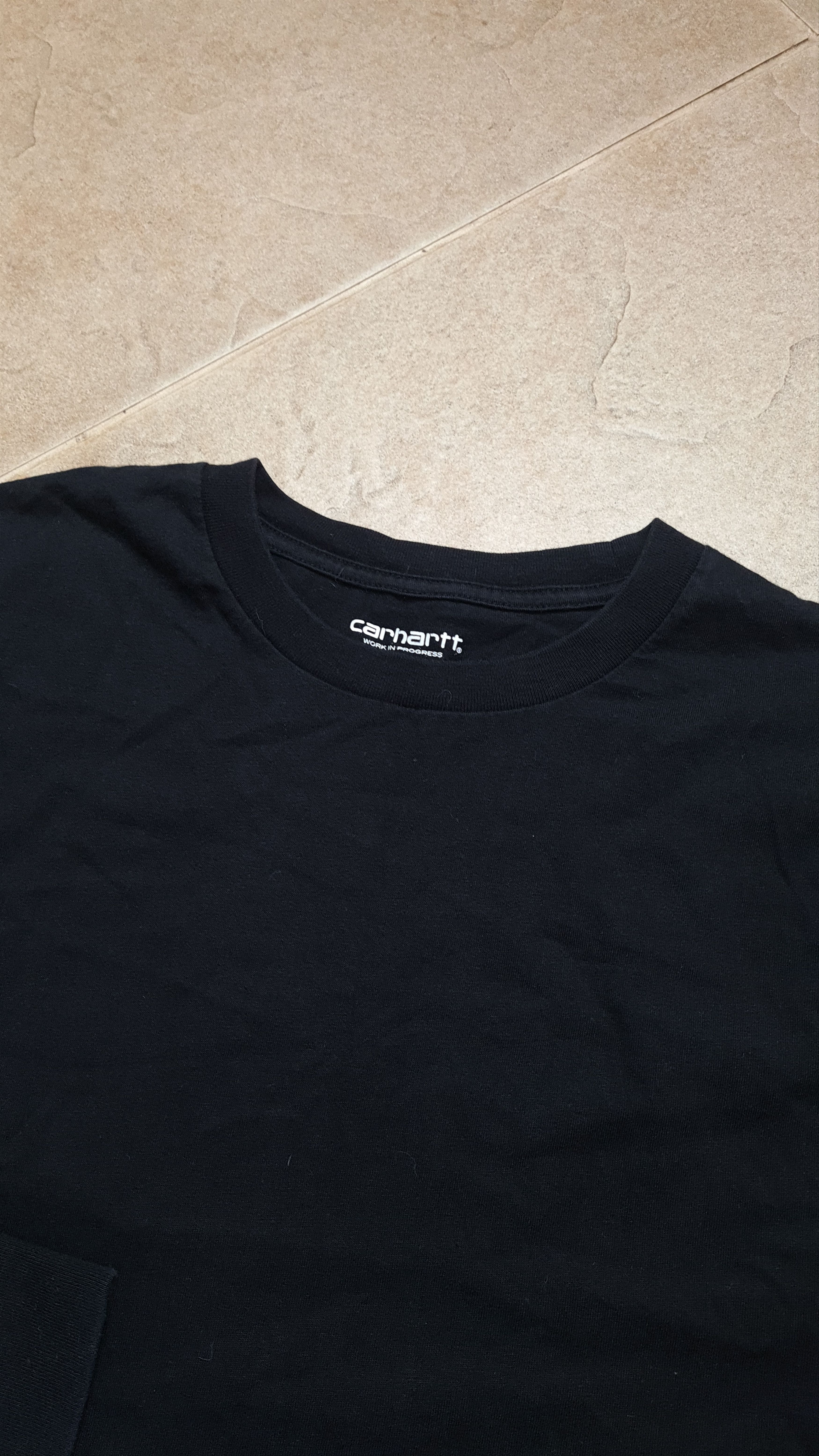 Carhartt Mens sweatshirt Carhartt Long Sleeve T-shirt Black Size M Size US M / EU 48-50 / 2 - 10 Thumbnail