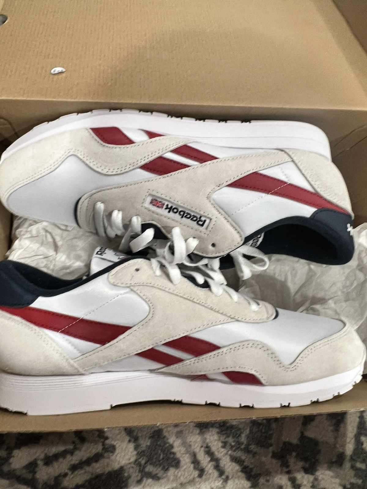 Reebok Reebok Classics White Blue Size US 12 / EU 45 - 14 Thumbnail