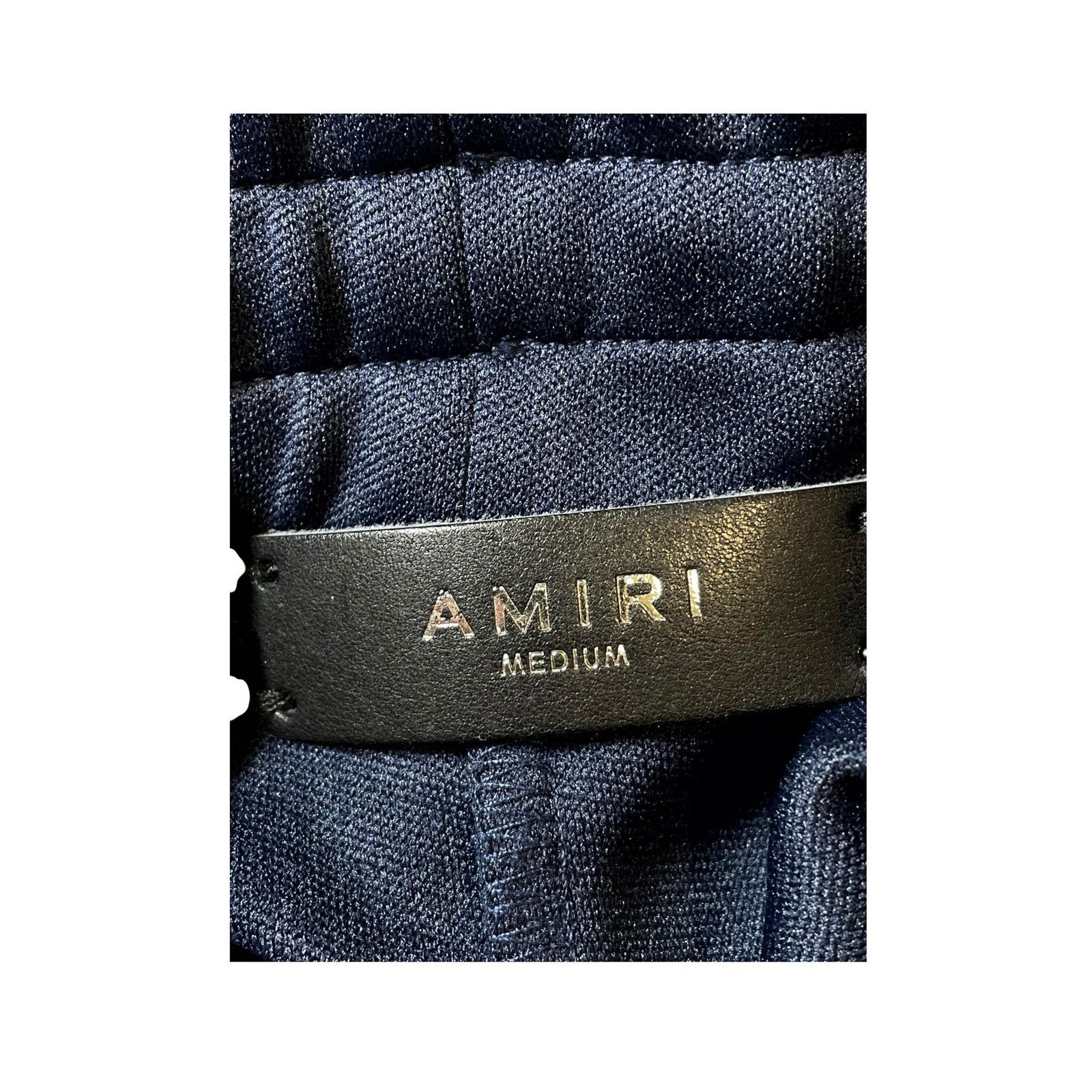 Amiri Amiri Striped Navy & White Track Pants Size US 32 / EU 48 - 4 Thumbnail
