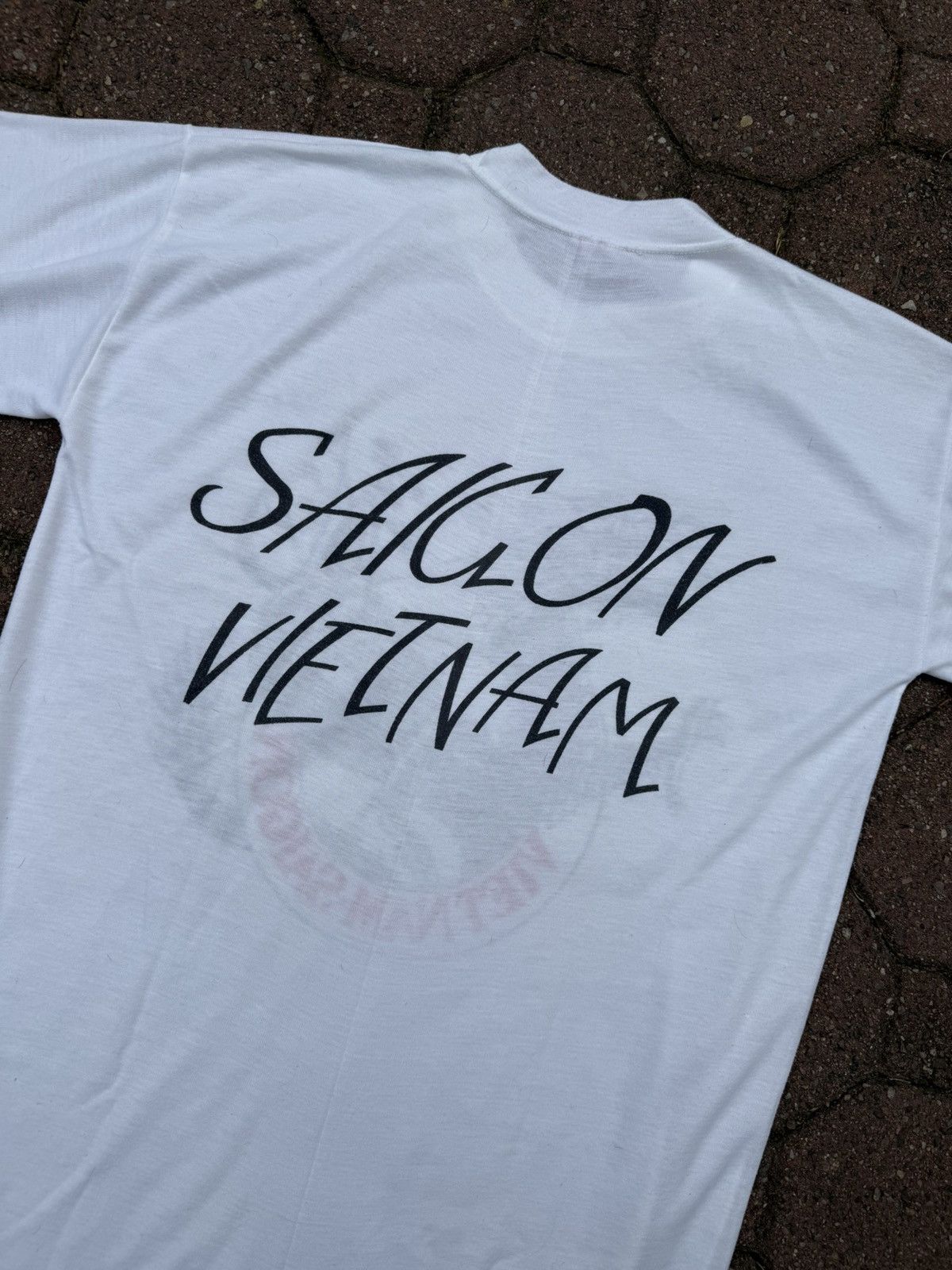 Vintage Vintage paper thin single stitch dragon tee 80s Vietnam Size US XL / EU 56 / 4 - 7 Thumbnail