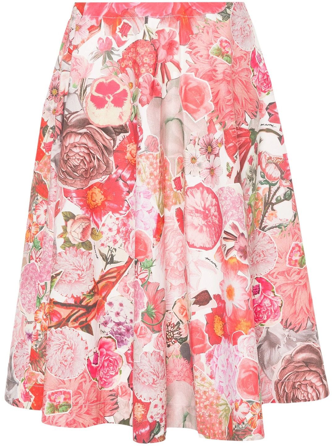 Marni o1y1125 Midi Skirt in Multicolor Size 28" / US 6 / IT 42 - 1 Thumbnail