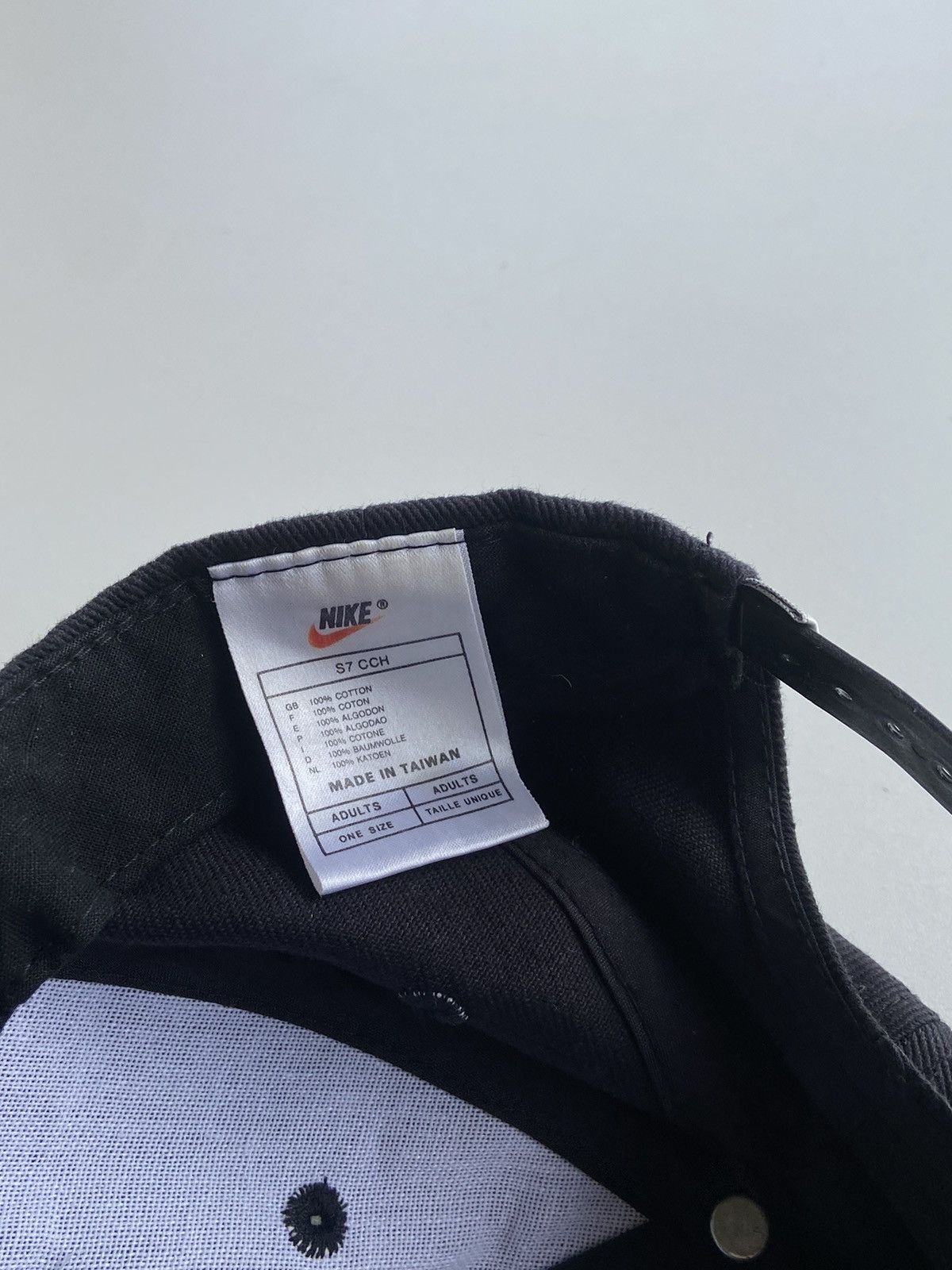 Vintage Nike Vintage Cap Size ONE SIZE - 4 Thumbnail