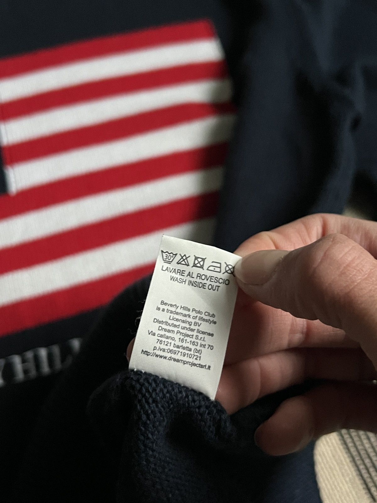 Beverly Hills Polo Club Beverly Hills US Flag Crew Neck Knit Sweater Size US M / EU 48-50 / 2 - 8 Thumbnail
