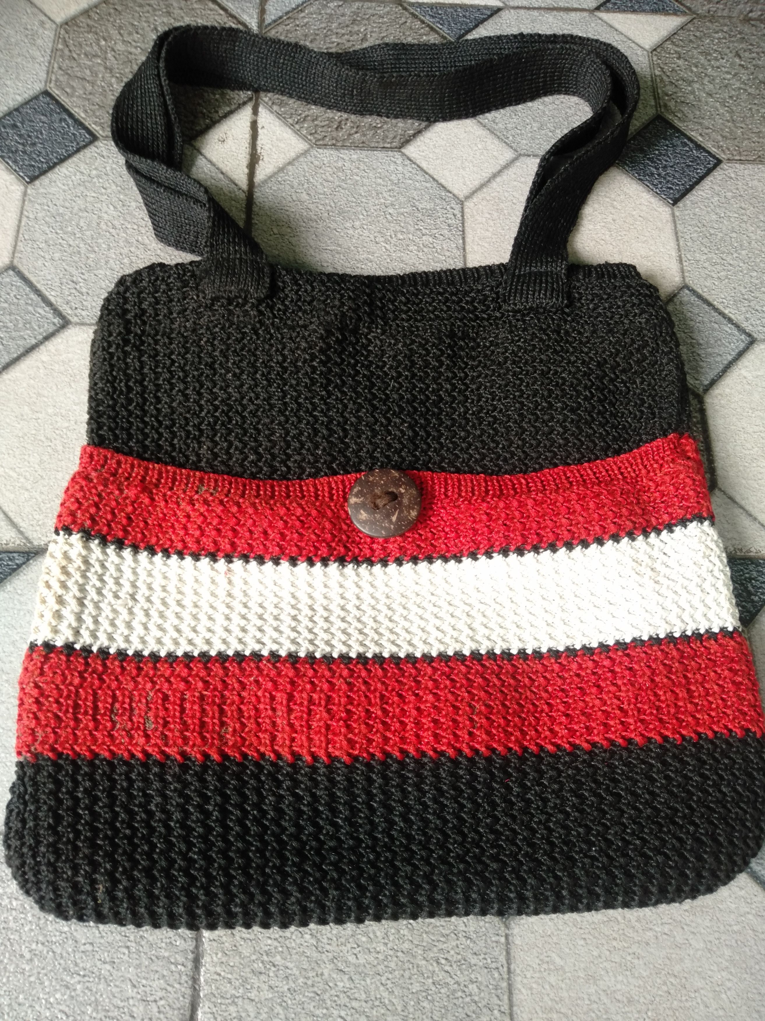 Japanese Brand Knited Sling Bag Unbrand Size ONE SIZE - 6 Thumbnail