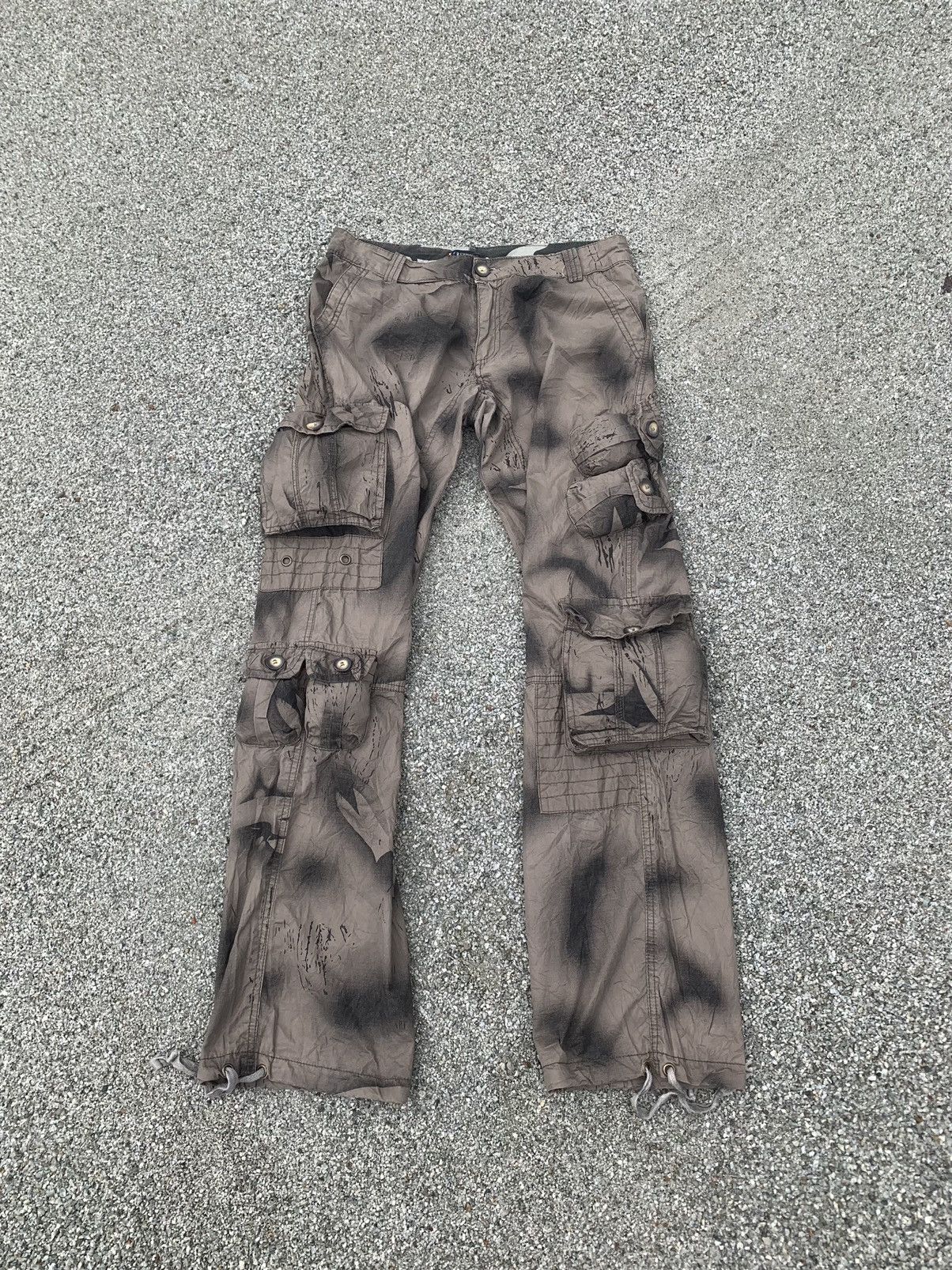 💥RARE💥Riyuexing Multipocket Cargo Pant