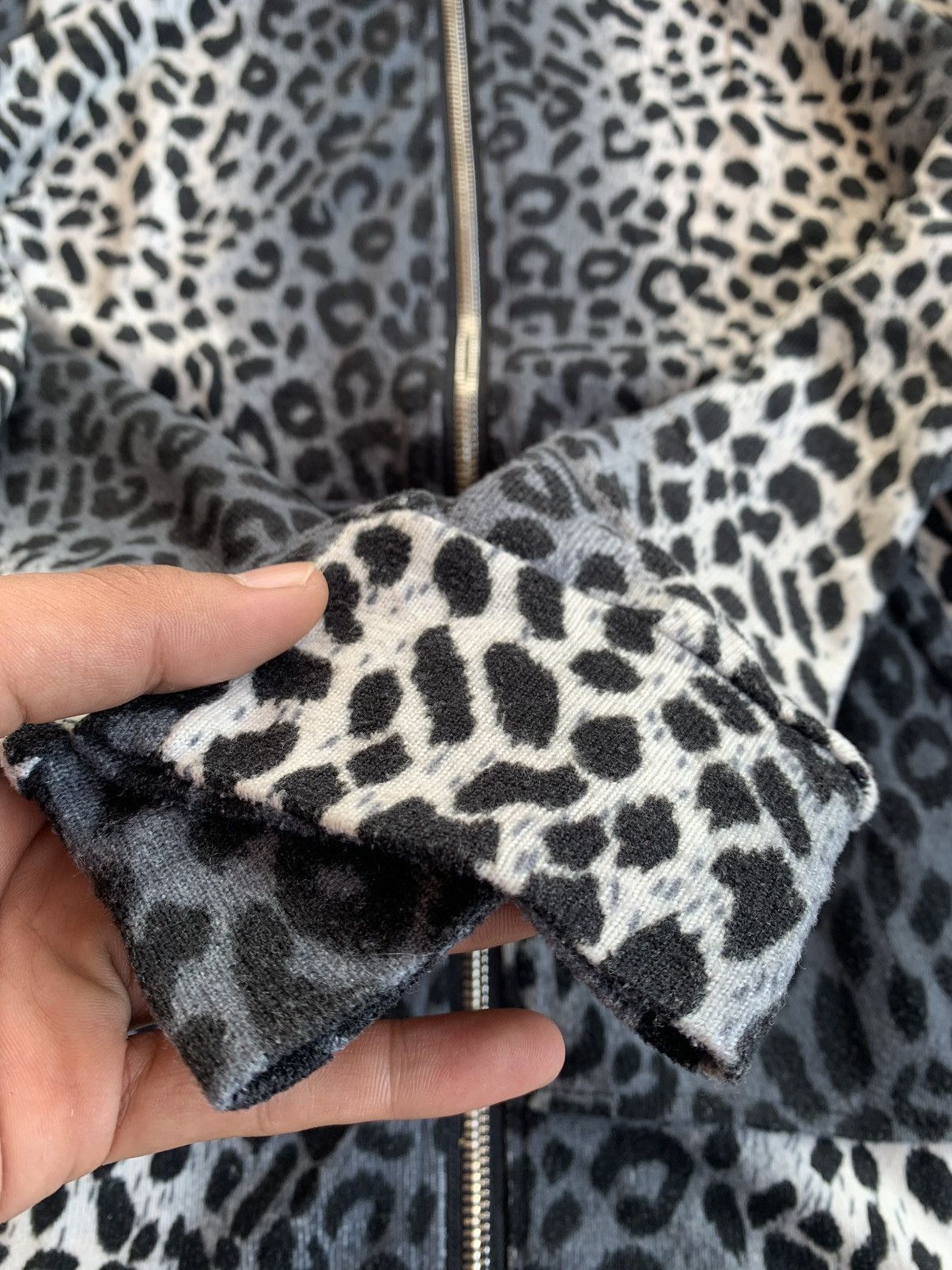 Hysteric Glamour × Le Grande Bleu (L.G.B.) SICK ALTBENY LEOPARD BLACK IFSIXWAS LGBSTYLE ZIP FUR HOOD Size US M / EU 48-50 / 2 - 5 Thumbnail