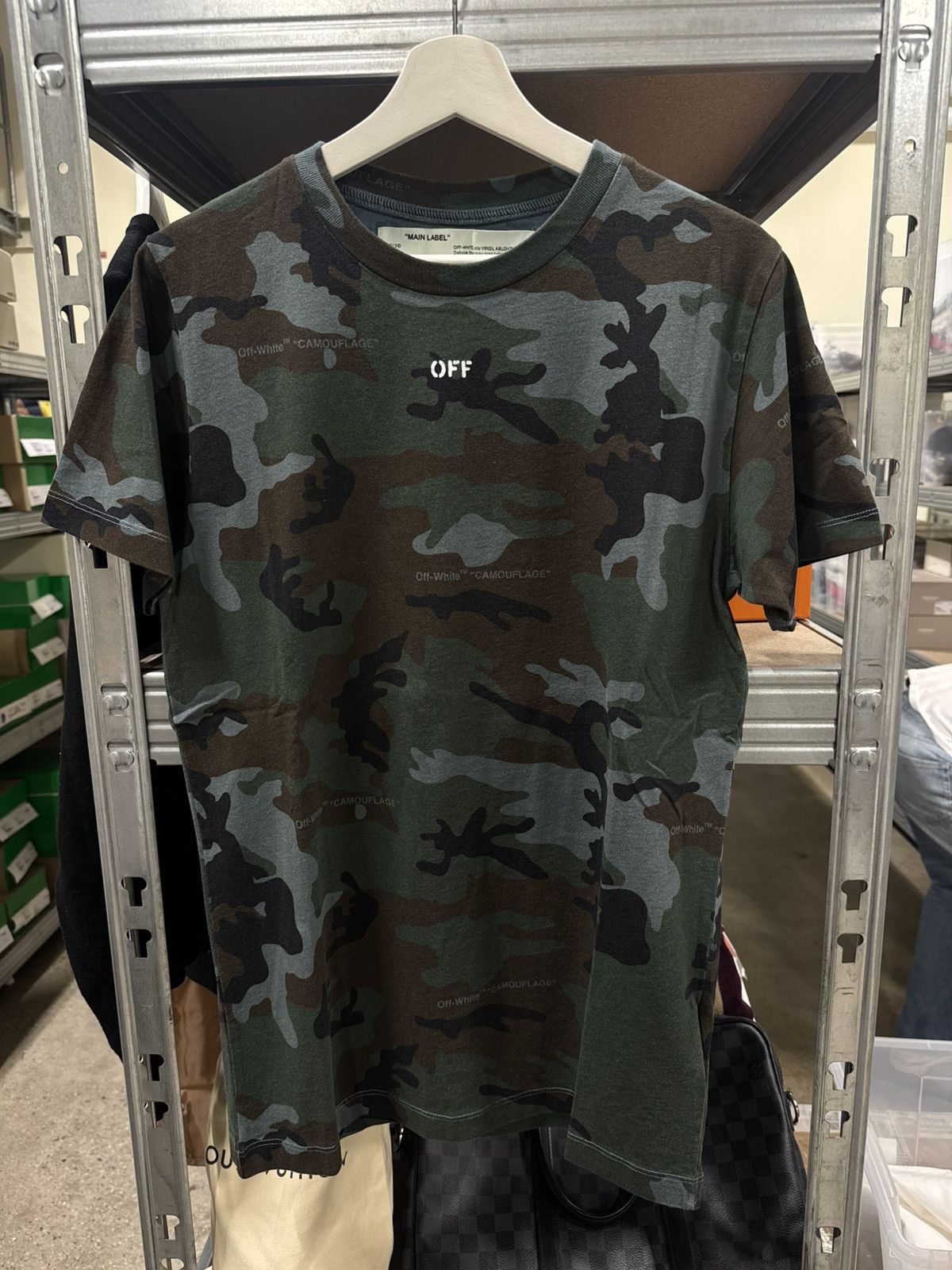 Off-White Off-White Camouflage Arrow T-Shirt NEW 500$ Size US S / EU 44-46 / 1 - 2 Thumbnail